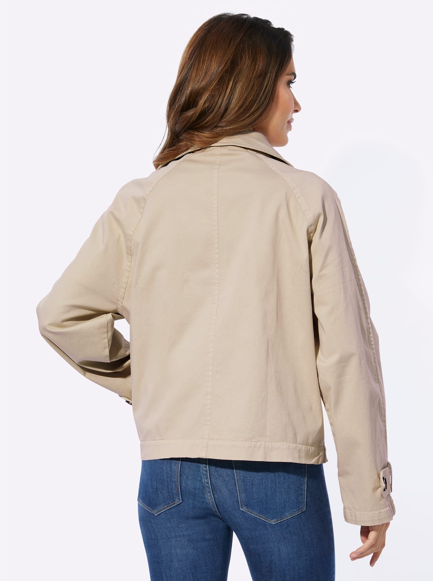 Classic Basics Langjacke, ohne Kapuze