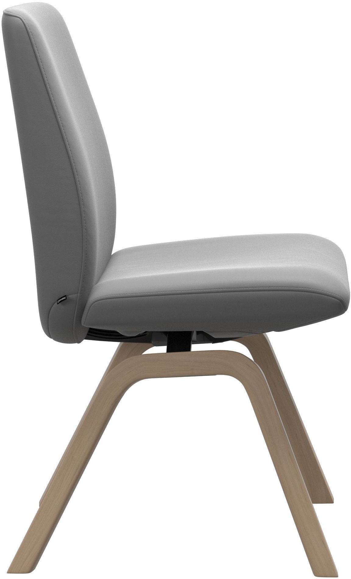Stressless® Polsterstuhl »Laurel«, Leder BATICK, Low Back, Größe L, mit schräggestellten Beinen in Eiche gekalkt