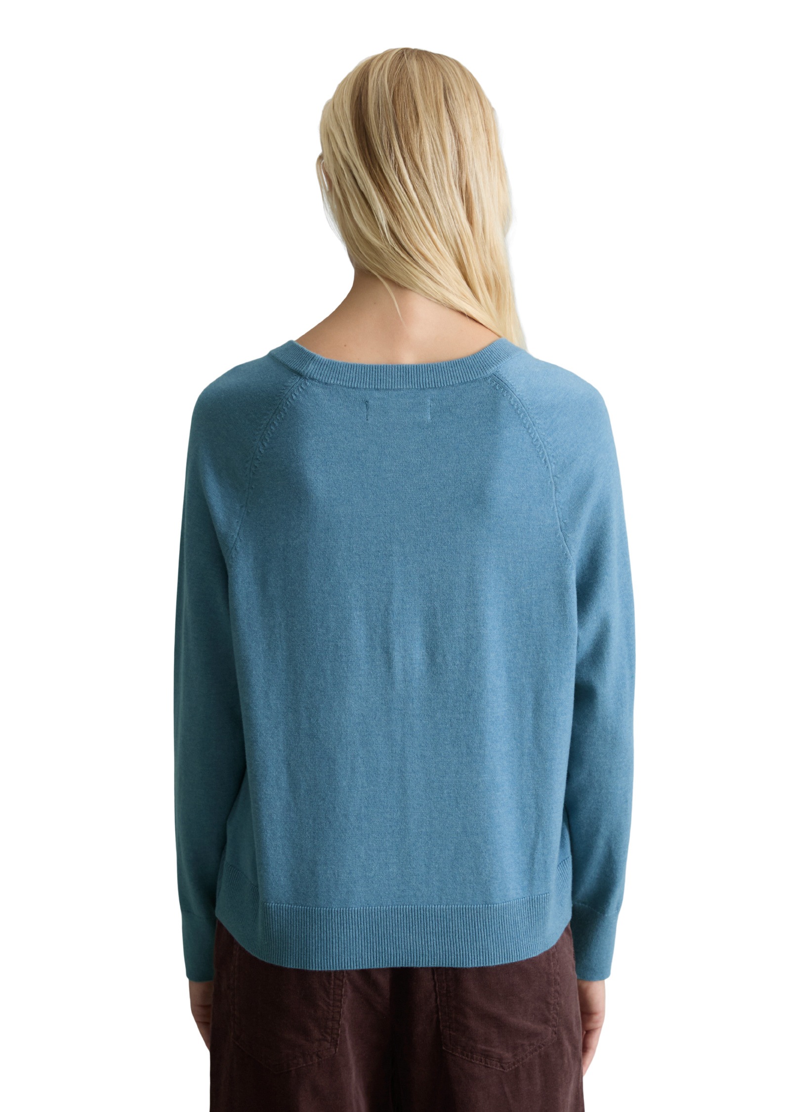 Marc O'Polo DENIM Strickpullover »aus Soft Cotton Stretch«