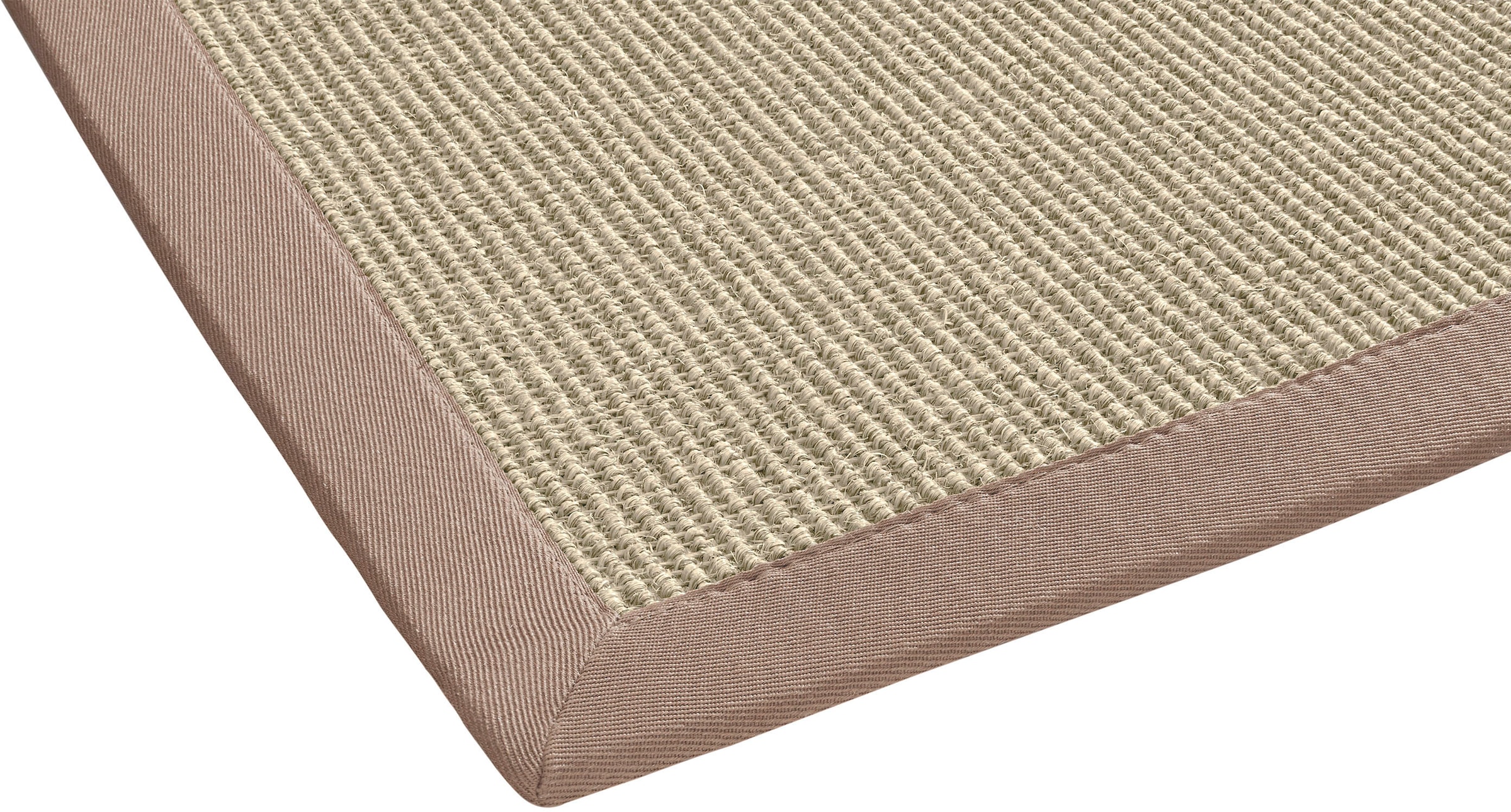 Dekowe Sisalteppich »Mara S2 mit Bordüre«, rechteckig, 5 mm Höhe, Flachgewebe, Material: 100% Sisal, Wohnzimmer