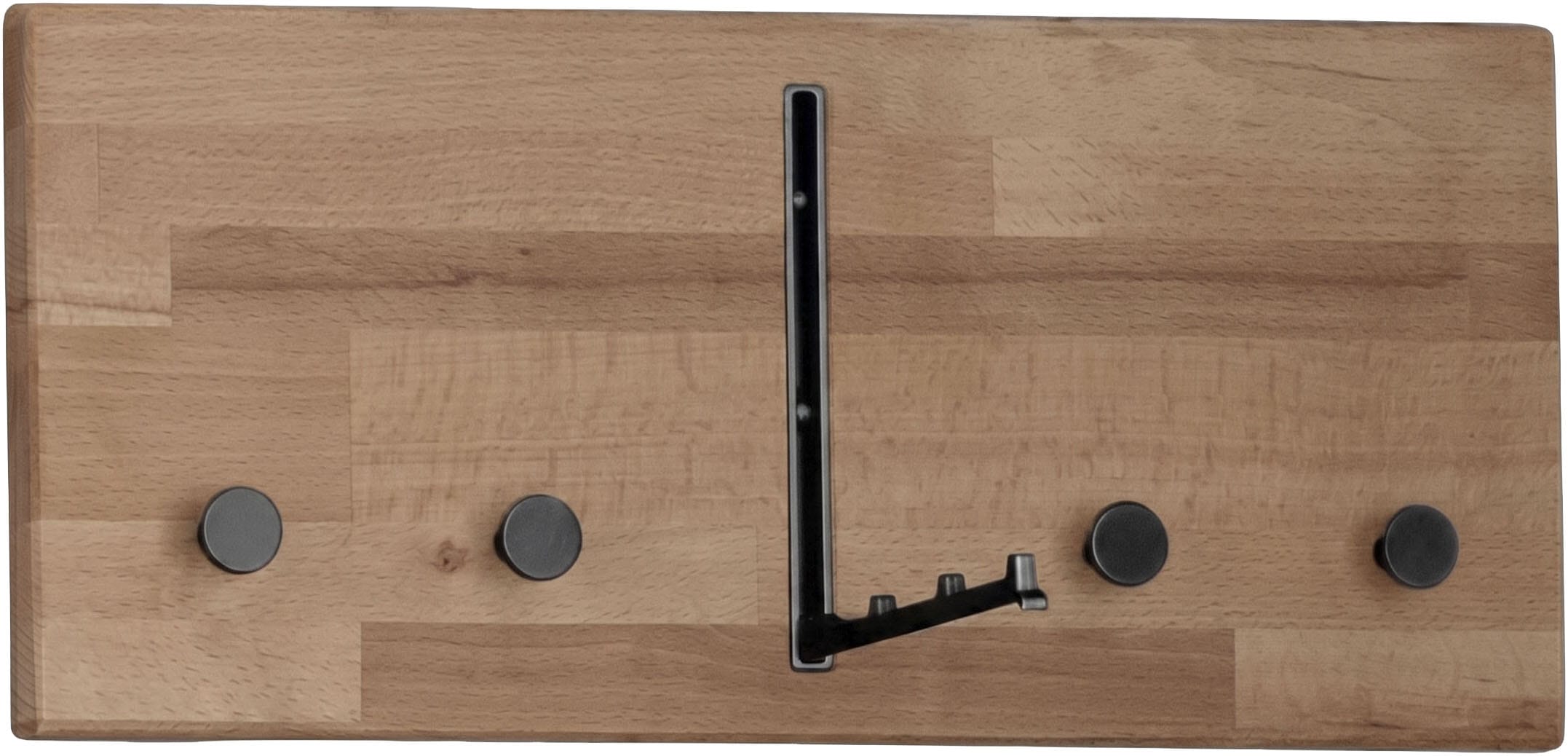 Home affaire Hakenleiste »Dura« aus FSC®-zertifiziertem Massivholz, Breite 50 oder 80 cm