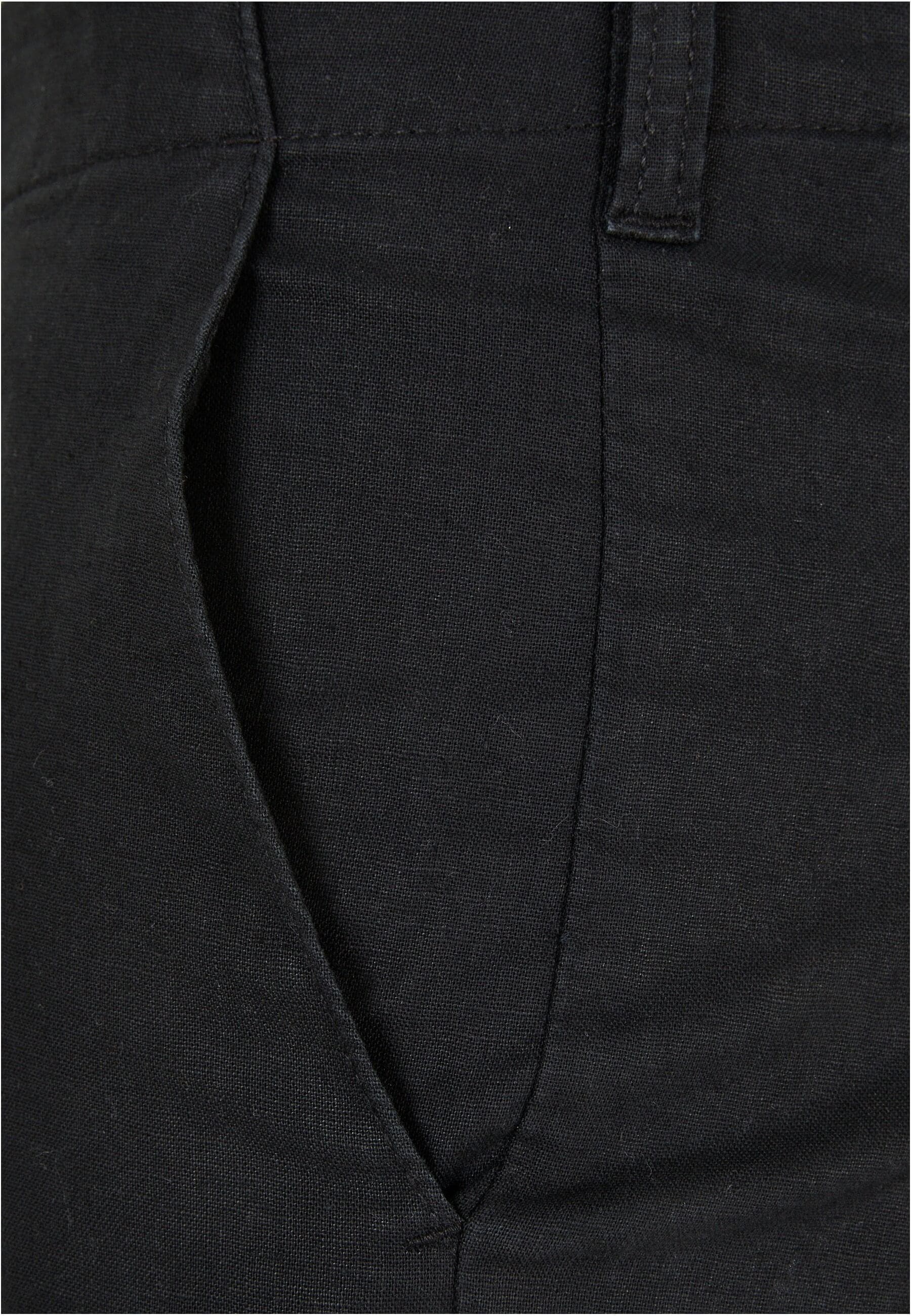 URBAN CLASSICS Shorts »Urban Classics Herren Cotton Linen Shorts«, (1 tlg.)