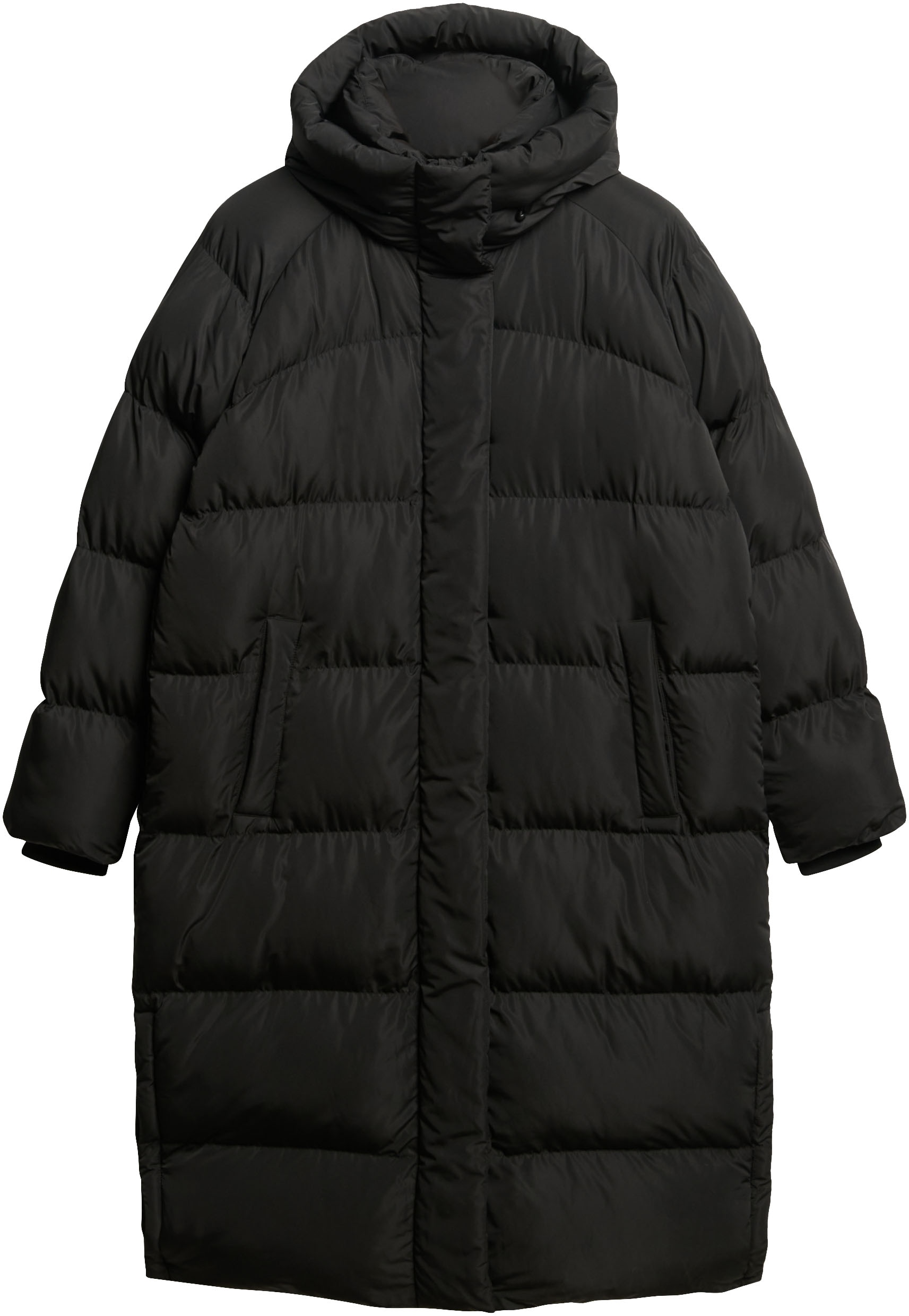 Superdry Steppjacke »Longline Hooded Puffer Jacket«