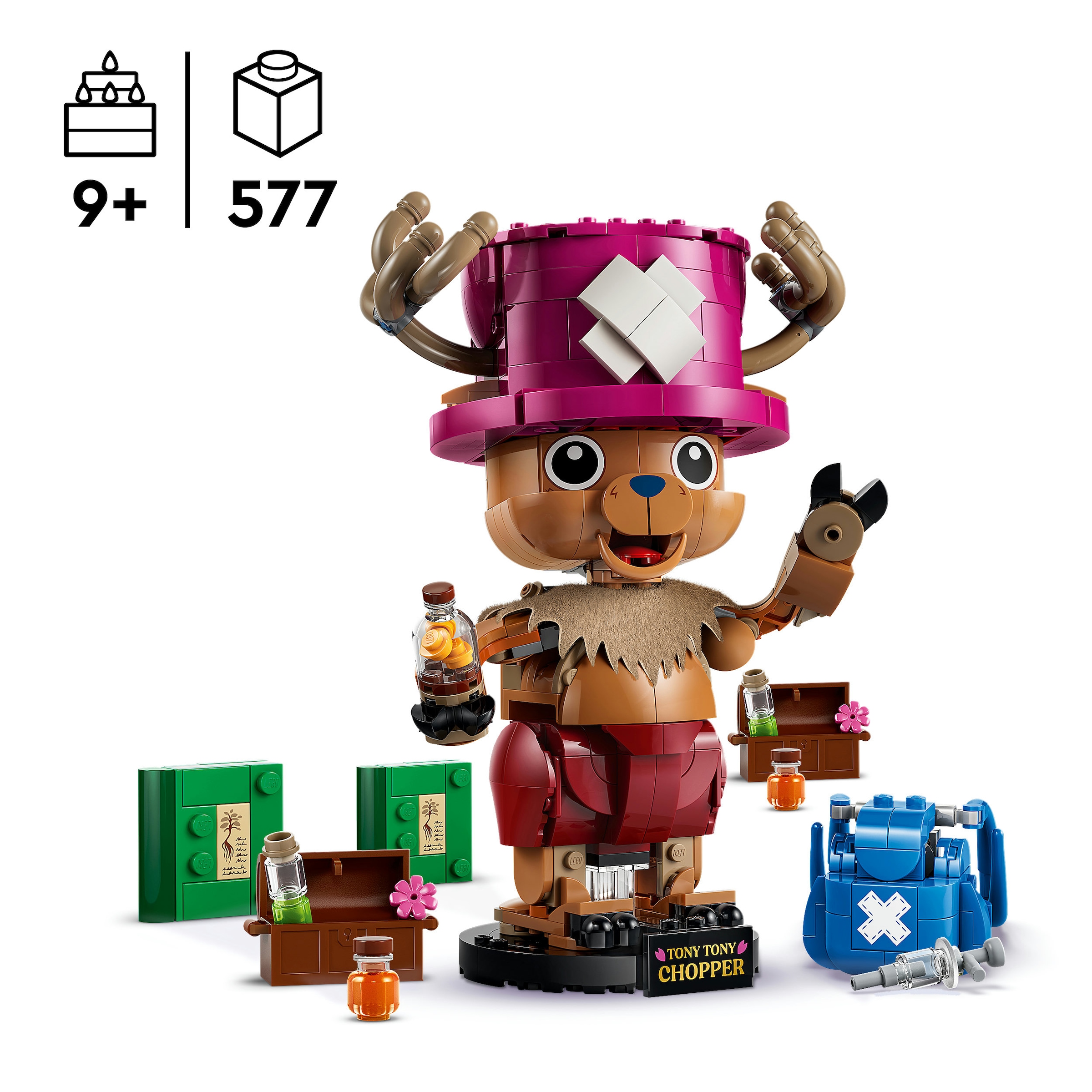 LEGO® Konstruktionsspielsteine »Tony Tony Chopper (75643), LEGO ONE PIECE« Made in Europe