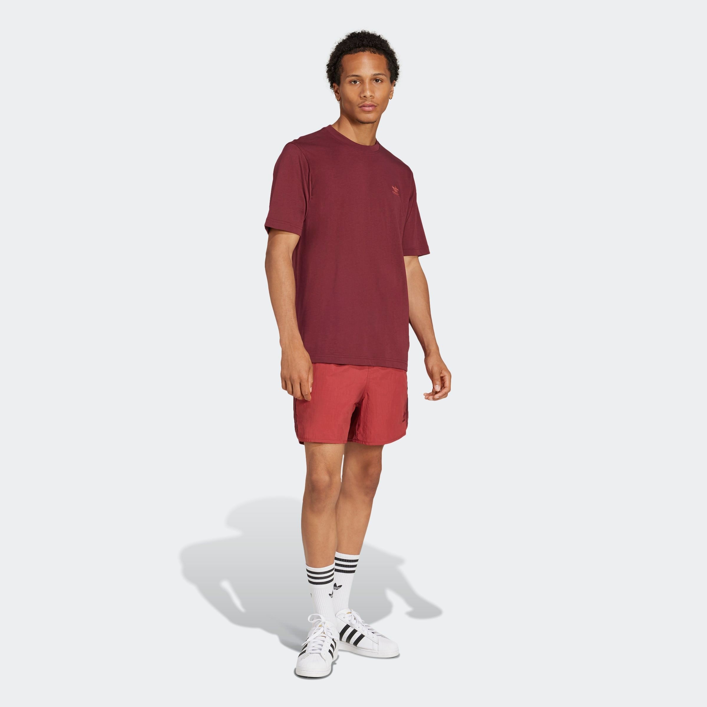 adidas Originals T-Shirt »TREFOIL ESS TEE«, drei Streifen Essentials Shirt mit Trefoil Logo