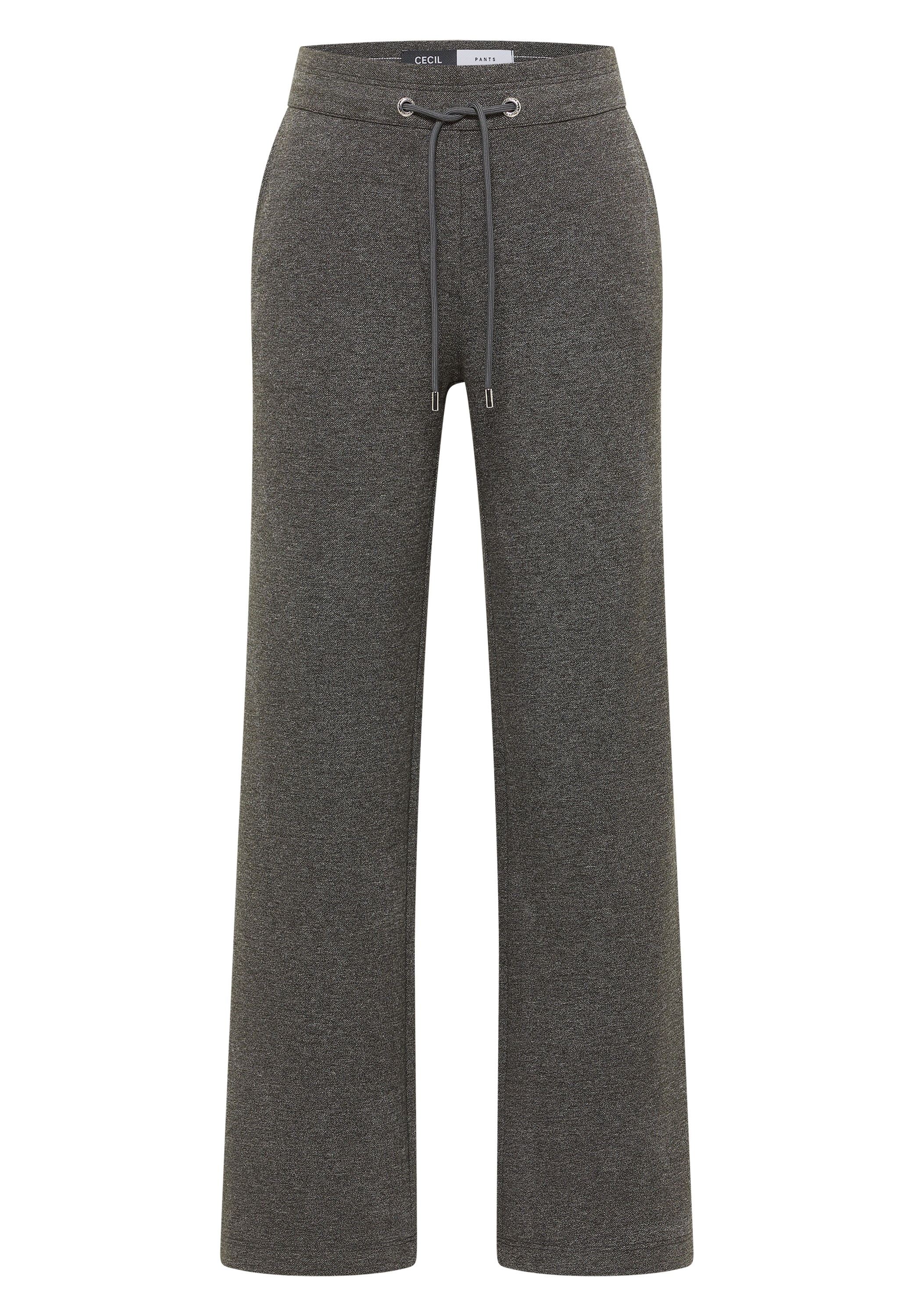 Stoffhose CECIL, Damen, Gr. L, Länge 30, raw khaki, Stoff, 61% Polyester, 21% Viskose, 15% Baumwolle, 3% Elasthan, unifarben, loose fit lang, Hosen Stoffhose, im Loose Fit 3