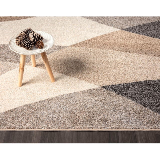 merinos Teppich »Thales 6100«, rechteckig, Kurzflorteppich mit  Konturenschnitt, Wohnzimmer bestellen | BAUR