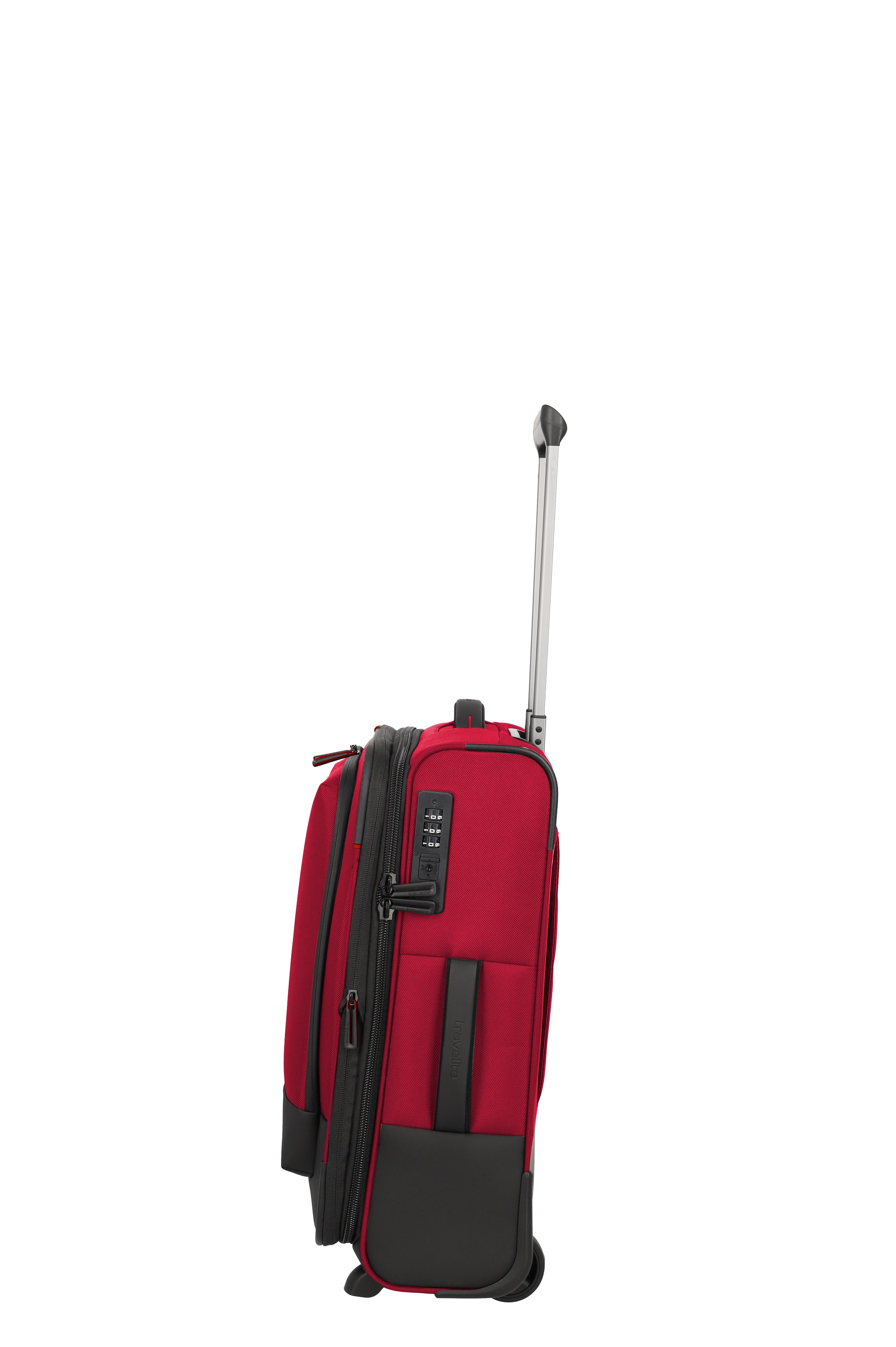 travelite Weichgepäck-Trolley »CROSSLITE Reisekoffer Weichgepäck« 37 l 4 Rollen Koffer, mit TSA-Schloss, wasserabweisendes Material