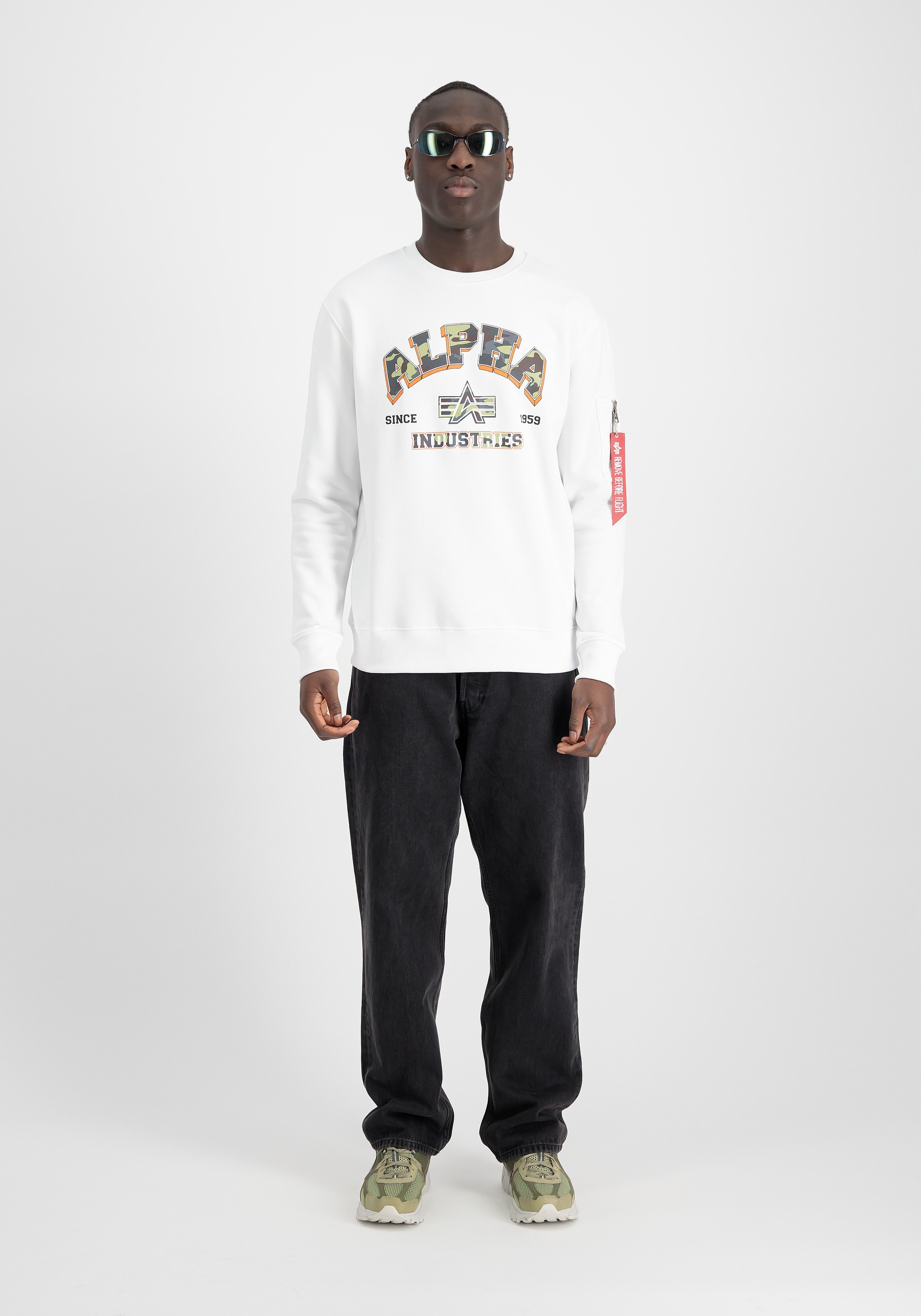 Alpha Industries Sweater "College Camo Sweatshirt" günstig online kaufen