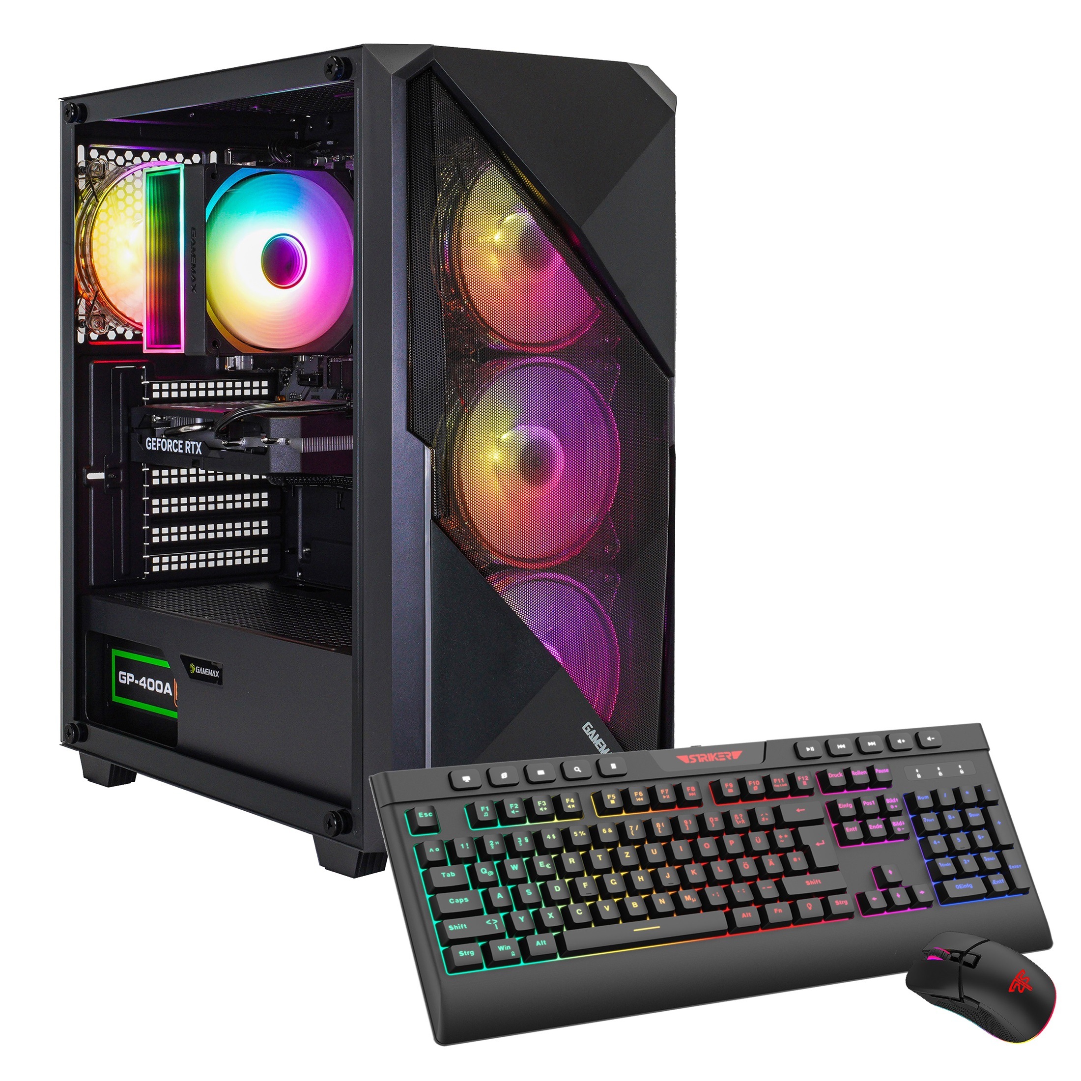 GAMEMAX Gaming-PC »Striker 7593«, Windows 11, DDR5 RAM