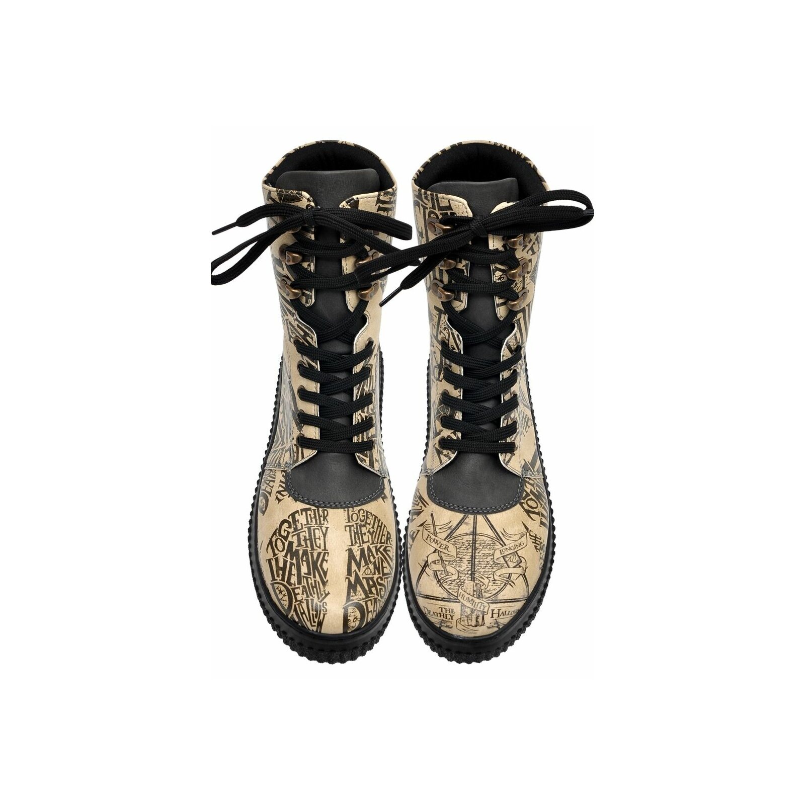 DOGO Schnürboots »Future High Top Boots Deathly Hallows Harry Potter Damen«  Handgefertigt