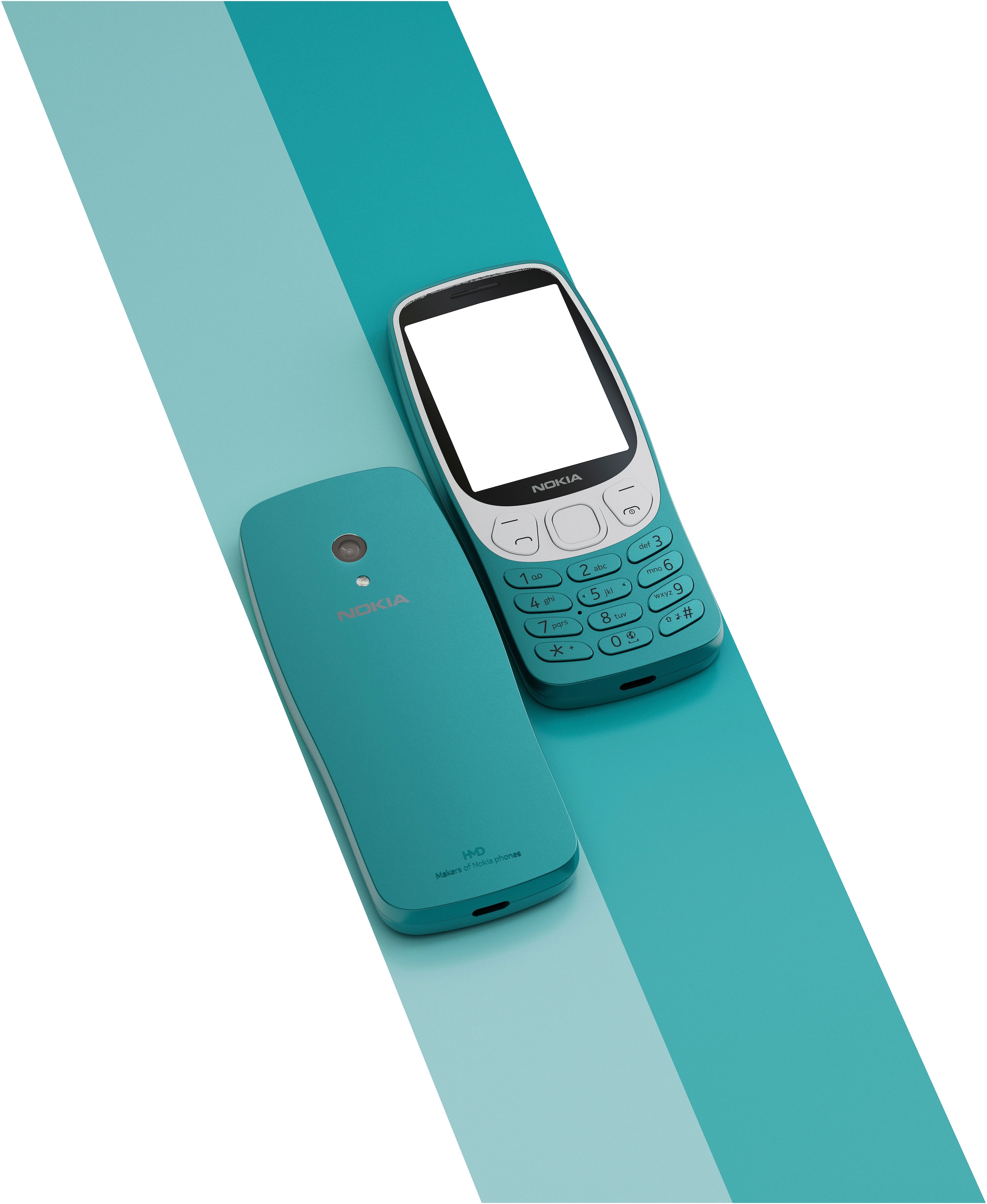 Nokia Handy »3210«, scuba blue