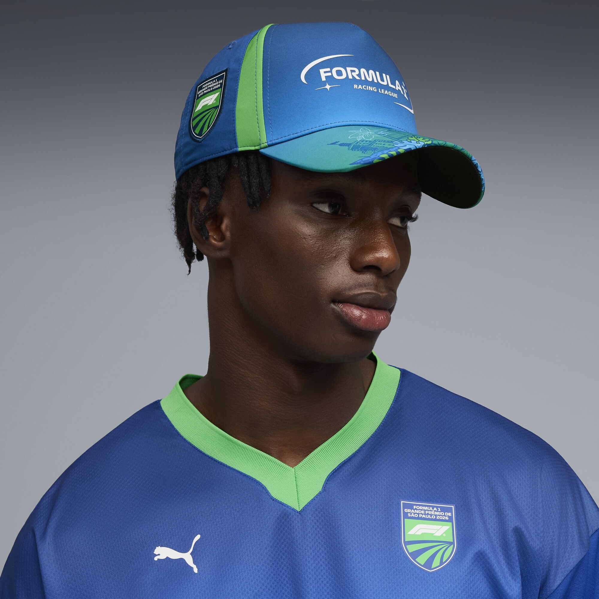 PUMA Flex Cap »F1® Brasilien Special Baseball-Cap Erwachsene«