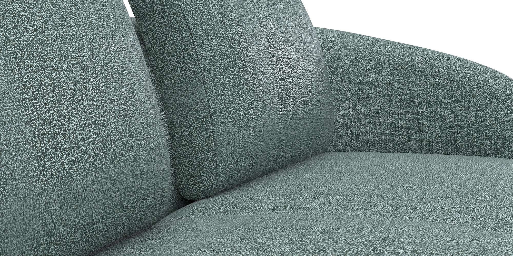FLEXLUX Ecksofa »Torino, rund, L-Form, Sofa-Ecke mit Ottomane«, Modernes, organisches Sofa-Design, Kaltschaum, Wellenunterfederung