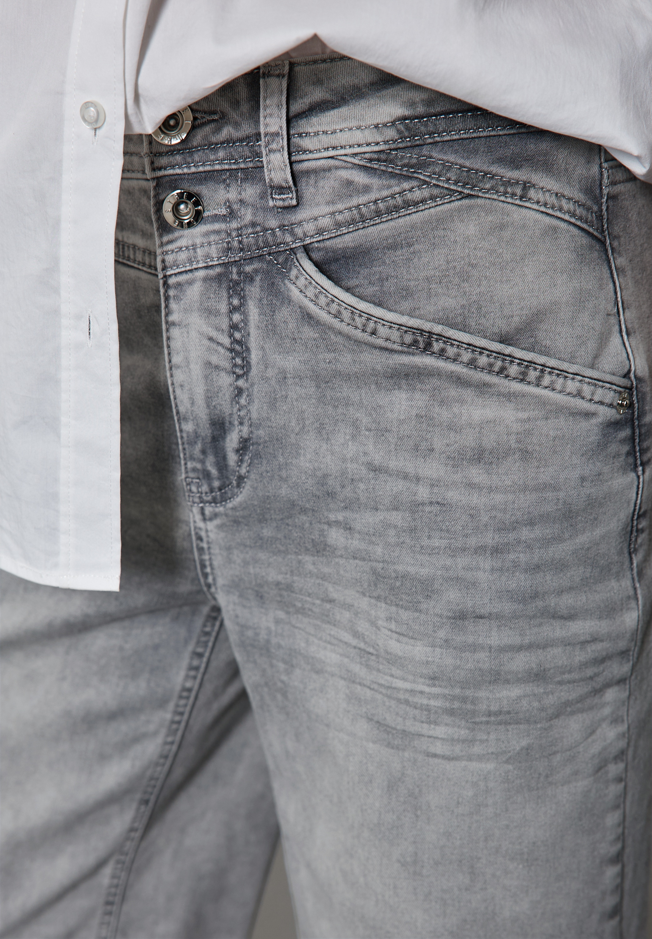 STREET ONE Weite Jeans, im Four-Pocket Style