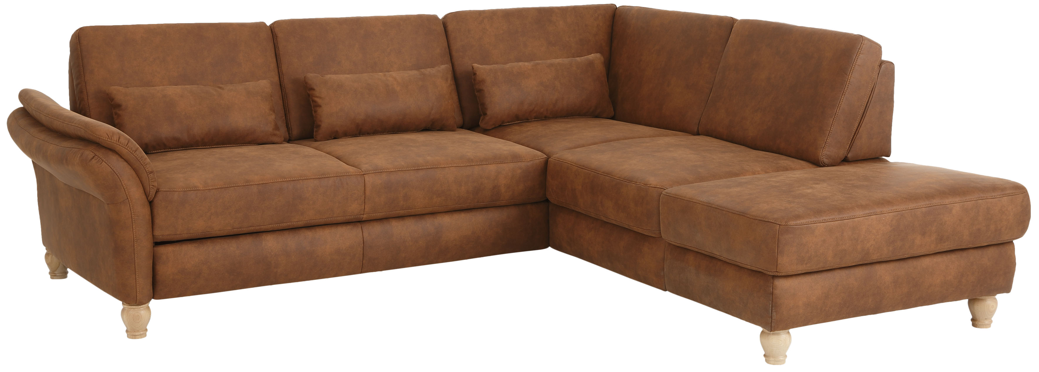 Thumbnail - Home affaire Ecksofa "Palace L-Form", incl. Sitztiefenverstellung, wahlweise mit Bettfunktion und Stauraum