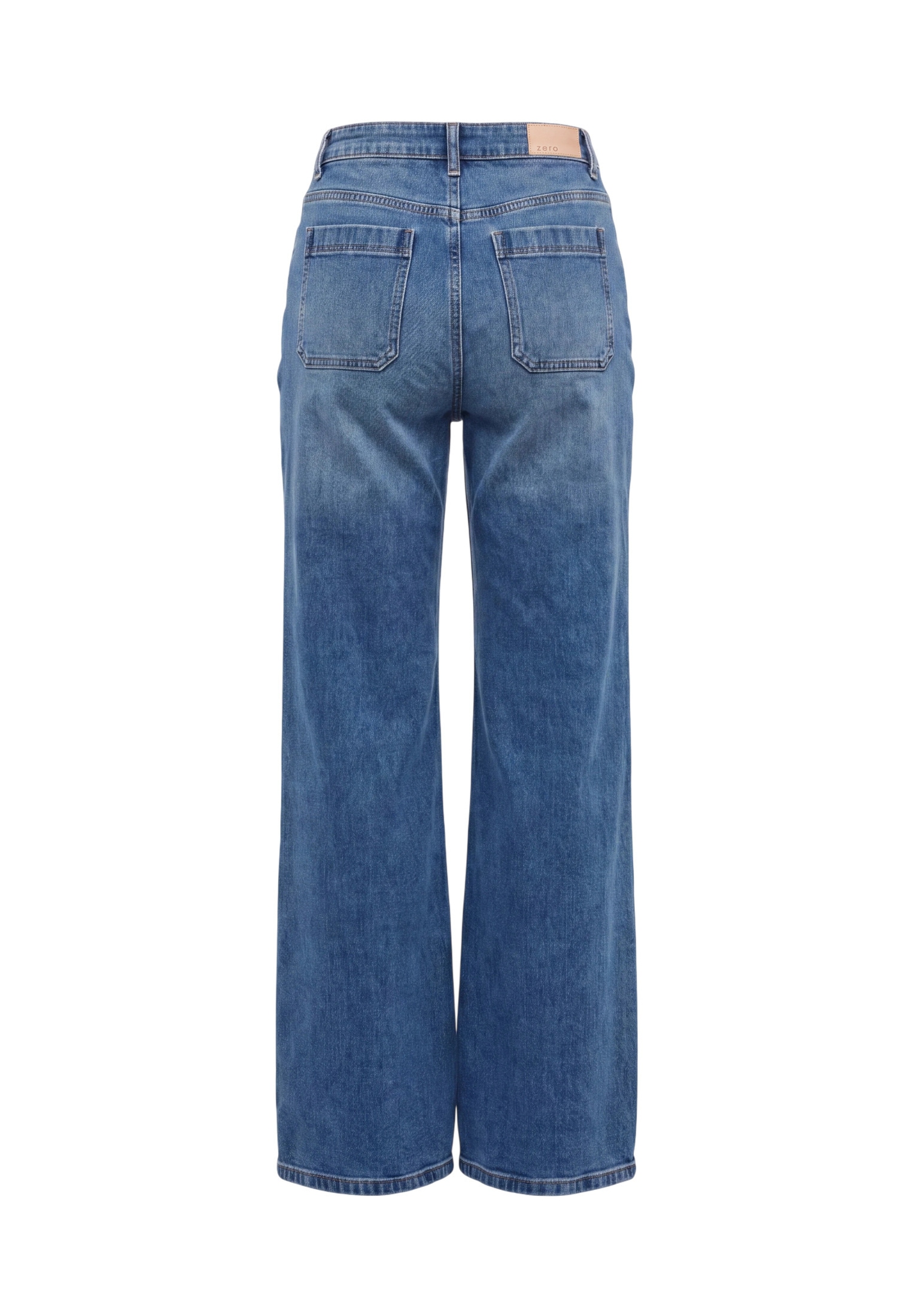 Zero Slim-fit-Jeans »Damen mit aufgesetzten Taschen«