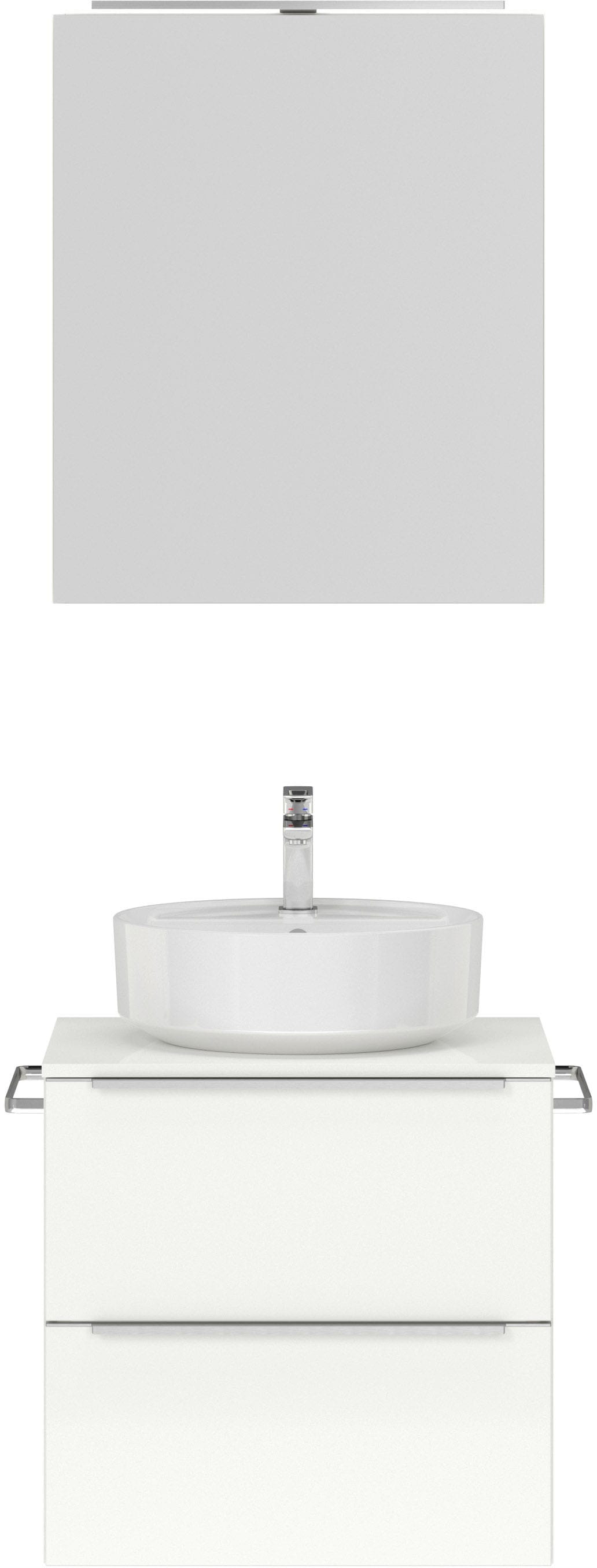 nobilia Badmöbel-Set "Alvene" vormontiert, mit Soft-Close, 2 Stk. tlg. günstig online kaufen