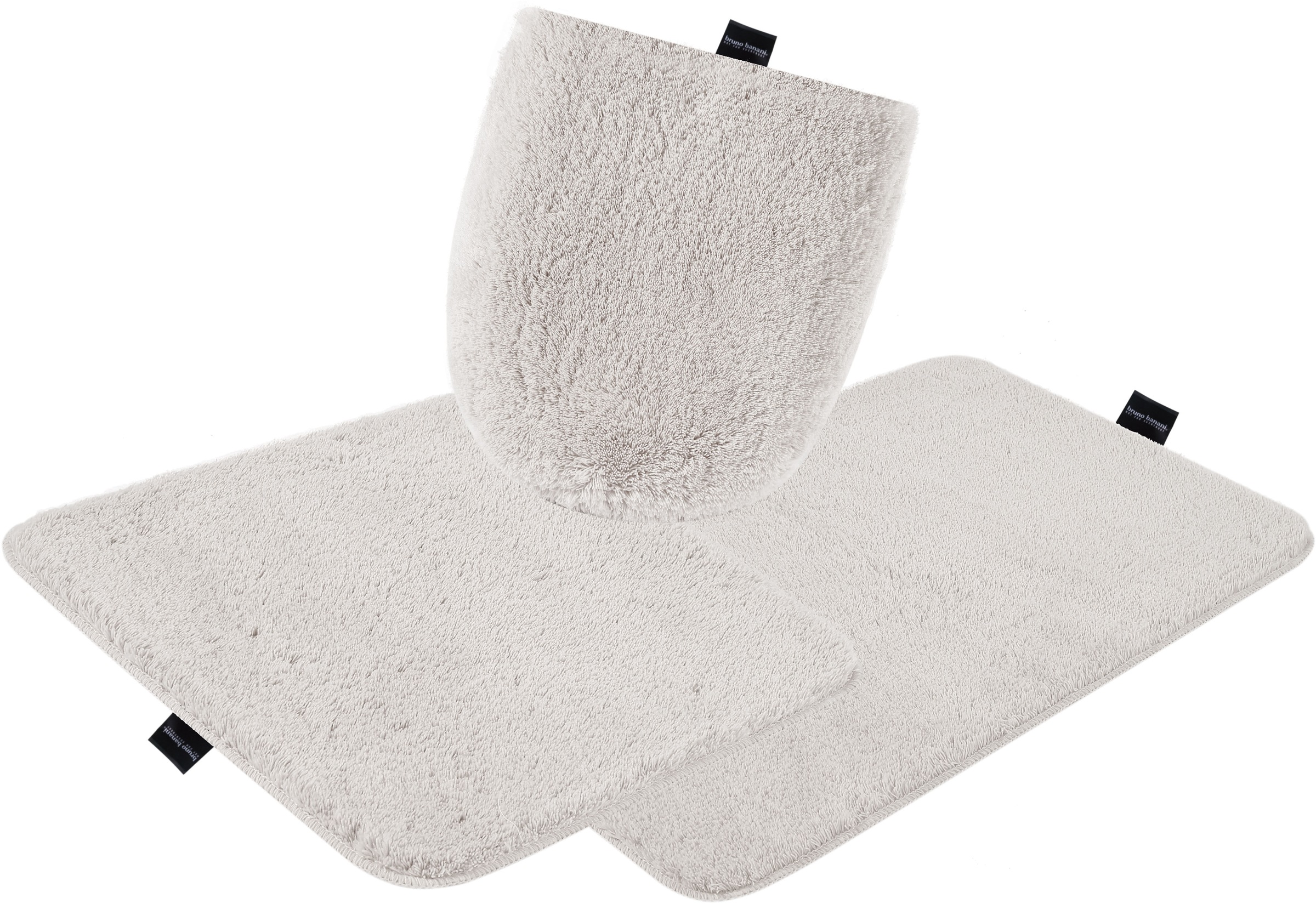 Bruno Banani Badematte "Lana, Badvorleger, Badezimmer Teppich" Höhe 25 mm r günstig online kaufen