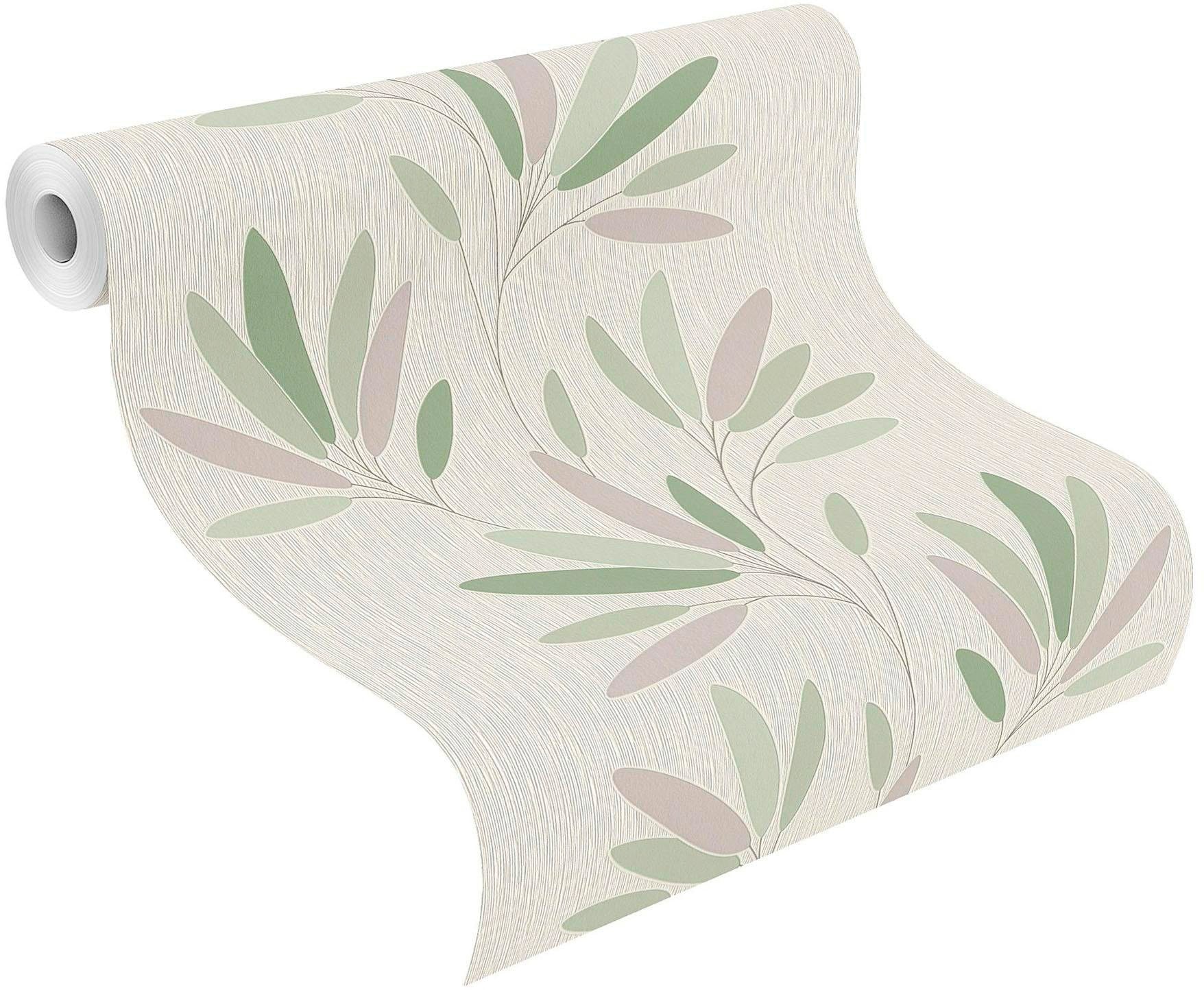Rasch Strukturtapete »#Tapetenwechsel«, gemustert-floral