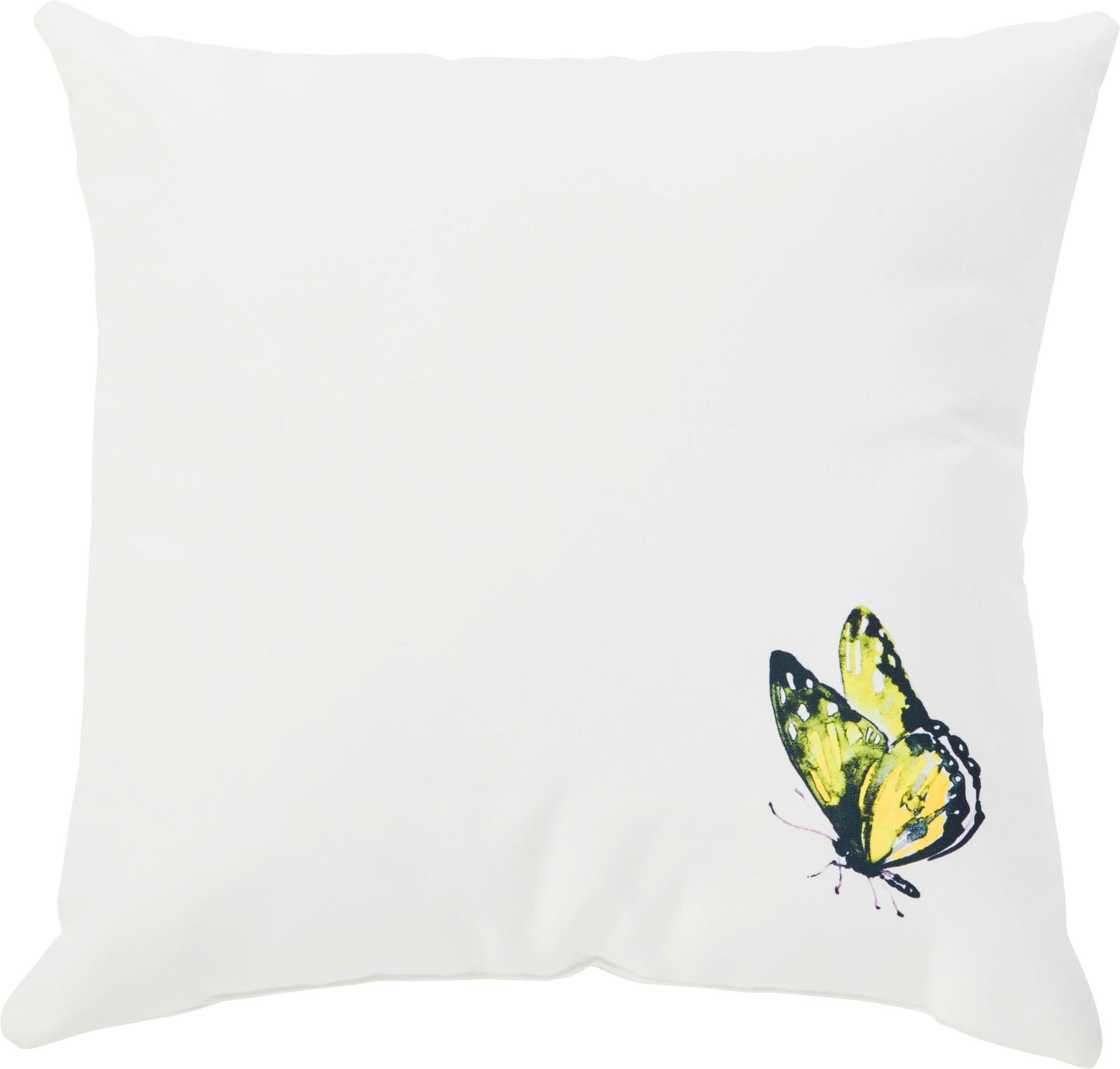 done. Dekokissen "Butterfly" Beidseitig bedrucktes Outside Kissen inklusive günstig online kaufen
