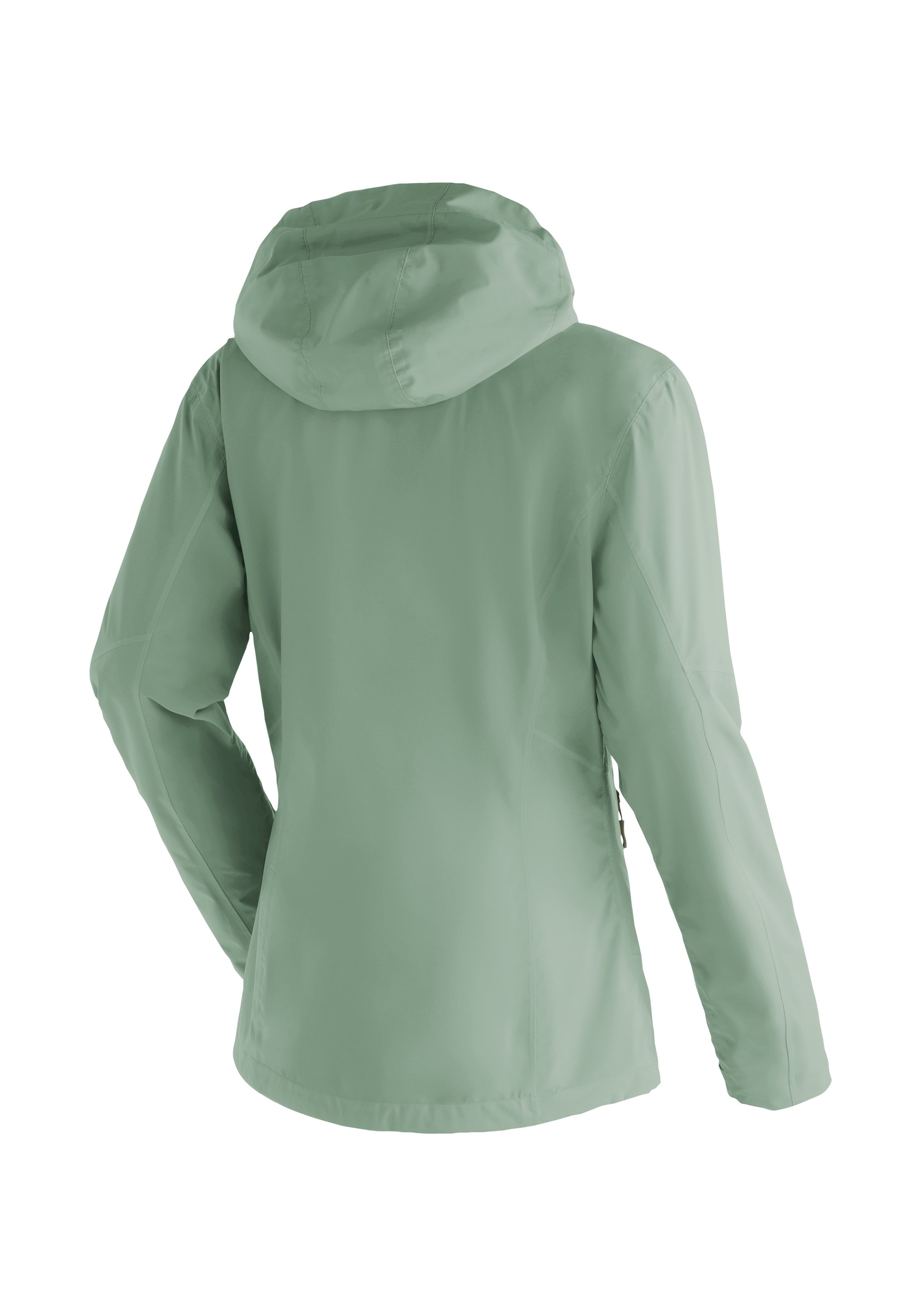 Maier Sports Outdoorjacke »Metor rec W«, Damen Regenjacke wasserdicht mit Kapuze, 2 Taschen außen, Innentasche