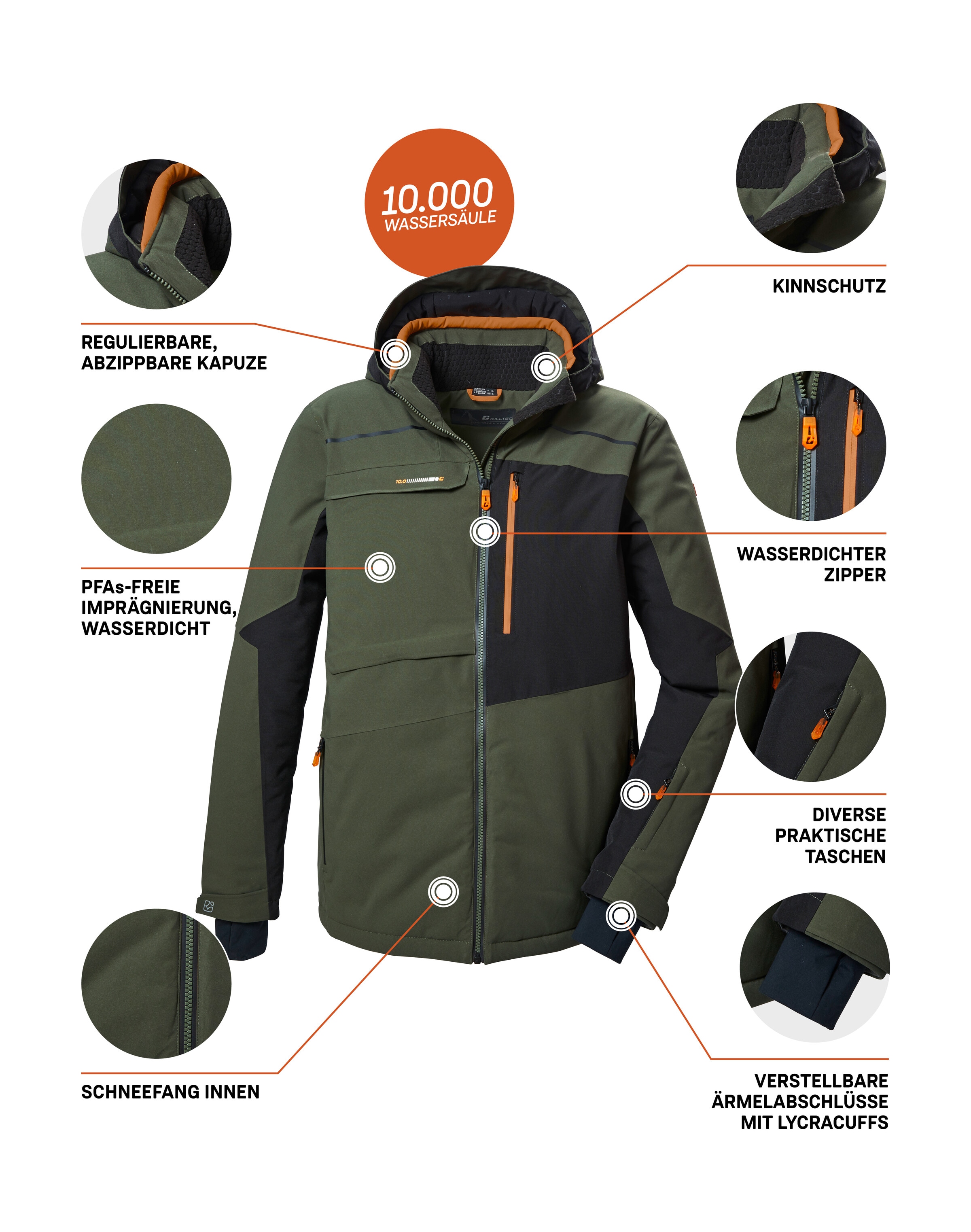 Killtec Skijacke »KSW 71 MN SKI JCKT«