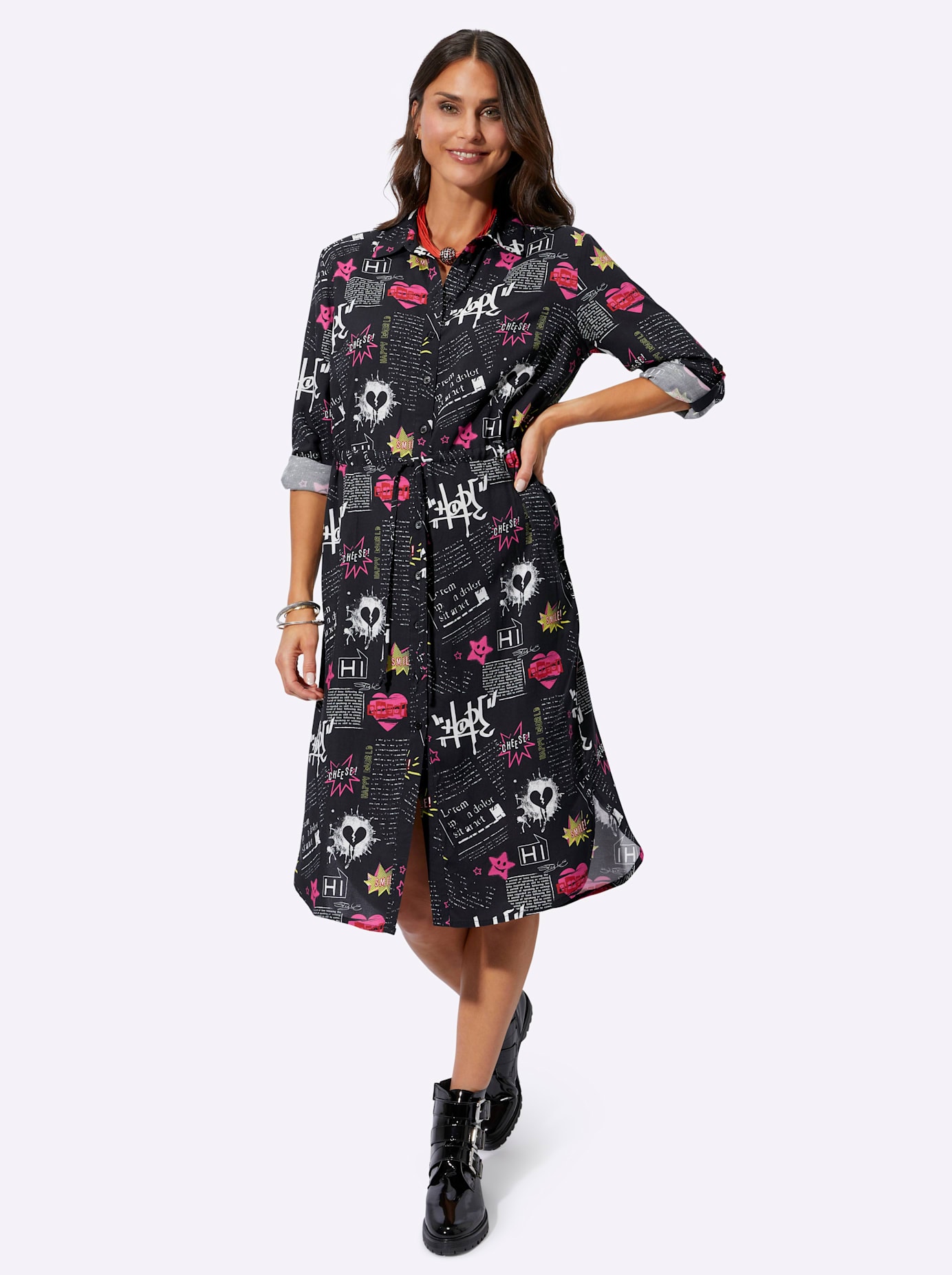 Inspirationen Hemdblusenkleid "Kleid" günstig online kaufen