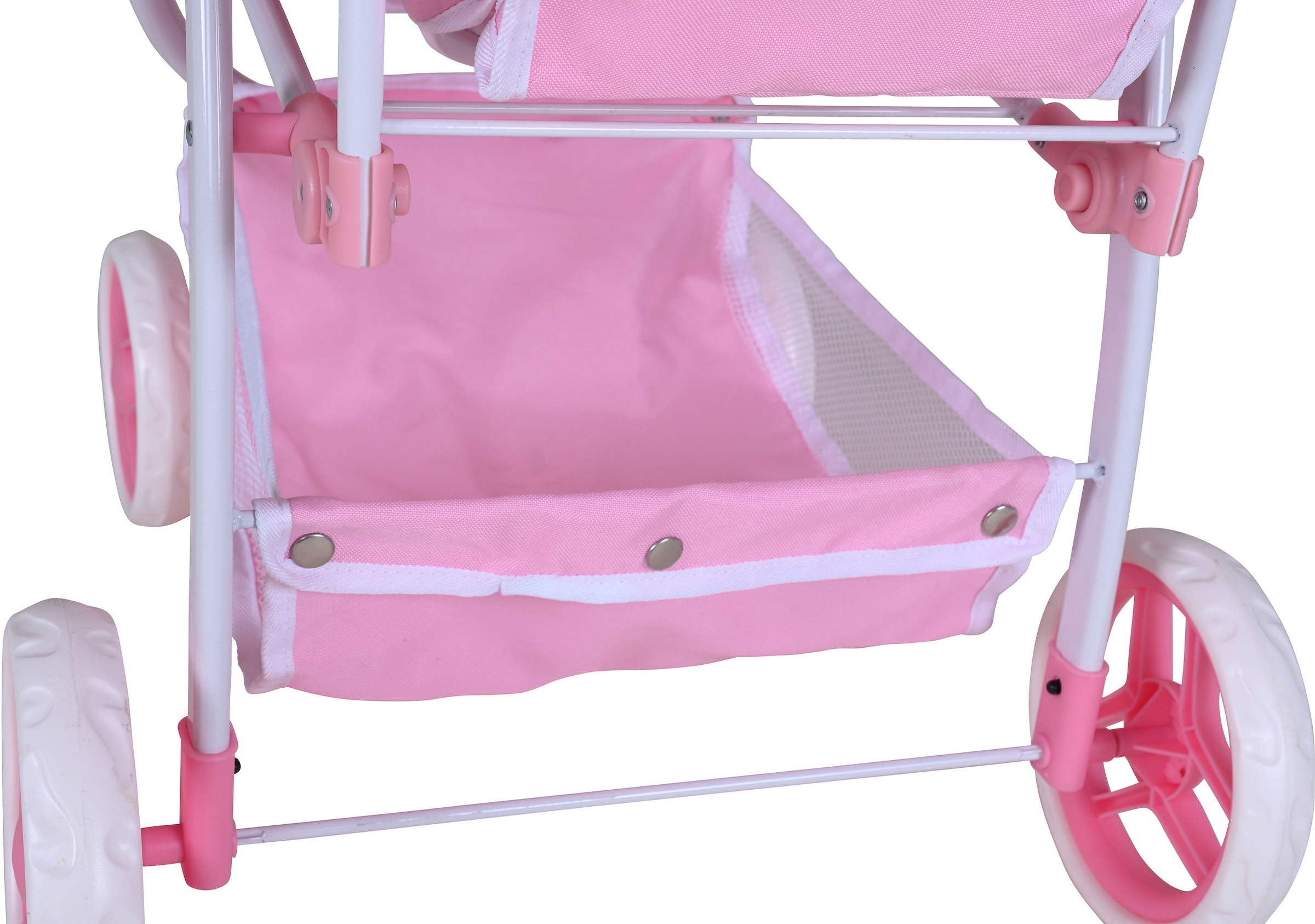 Knorrtoys® Puppen-Zwillingsbuggy »Milo - Princess White Rose«