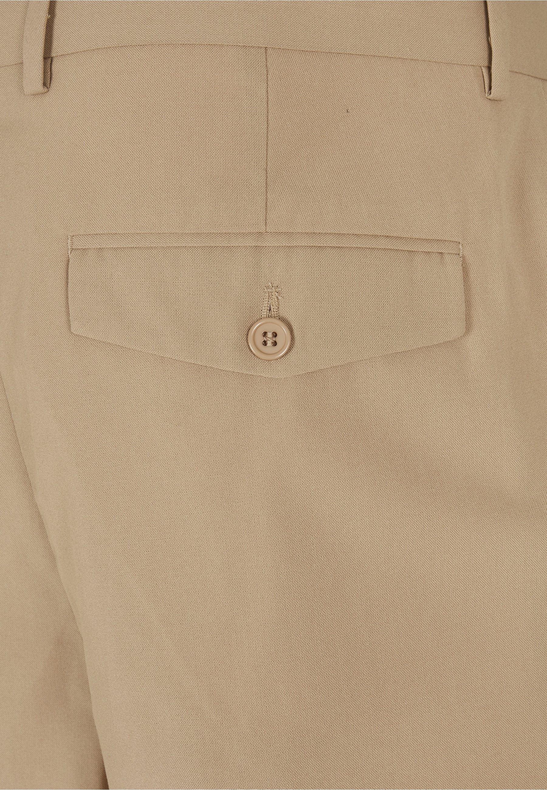 URBAN CLASSICS Stoffhose »Urban Classics Herren Straight Pleat-Front Trousers«