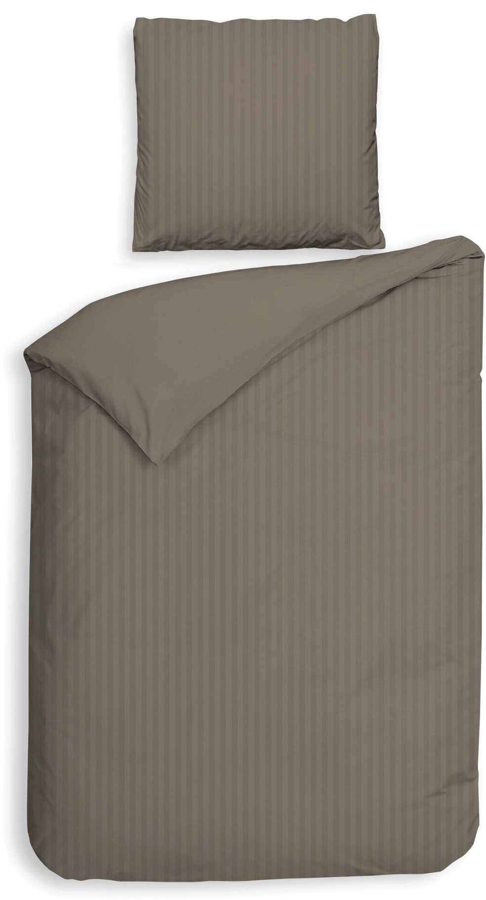 Heckett & Lane Bettwäsche "Banda" 2 Stk. tlg. hochwertiges Mako-Satin, Stre günstig online kaufen