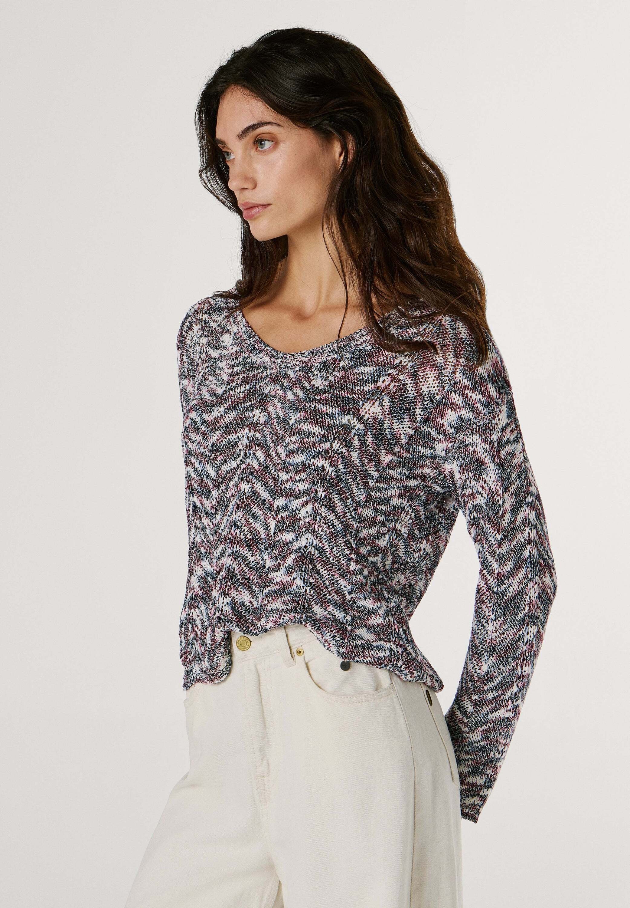 Pepe Jeans V-Ausschnitt-Pullover »jumper KODA SWEATER«