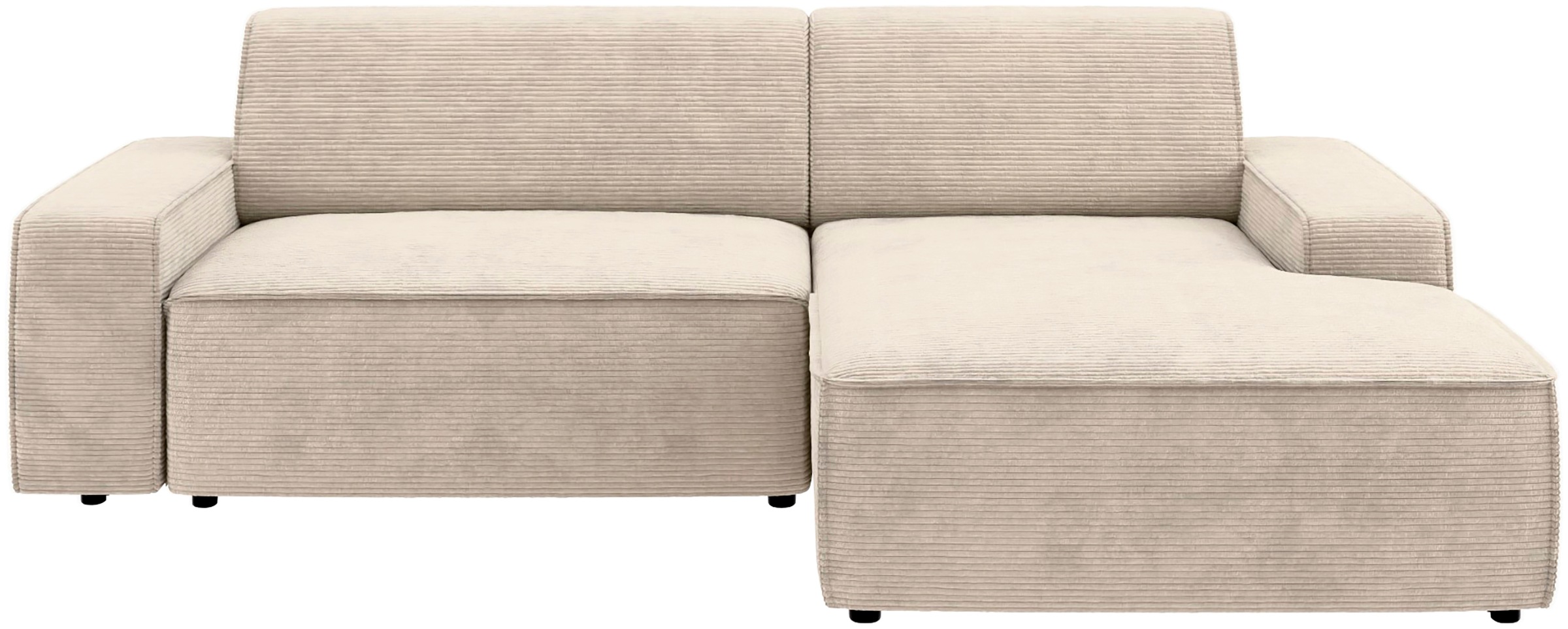 TRENDMANUFAKTUR Ecksofa "Graz, wahlweise mit Sitzvorschub und Bettkasten, L günstig online kaufen