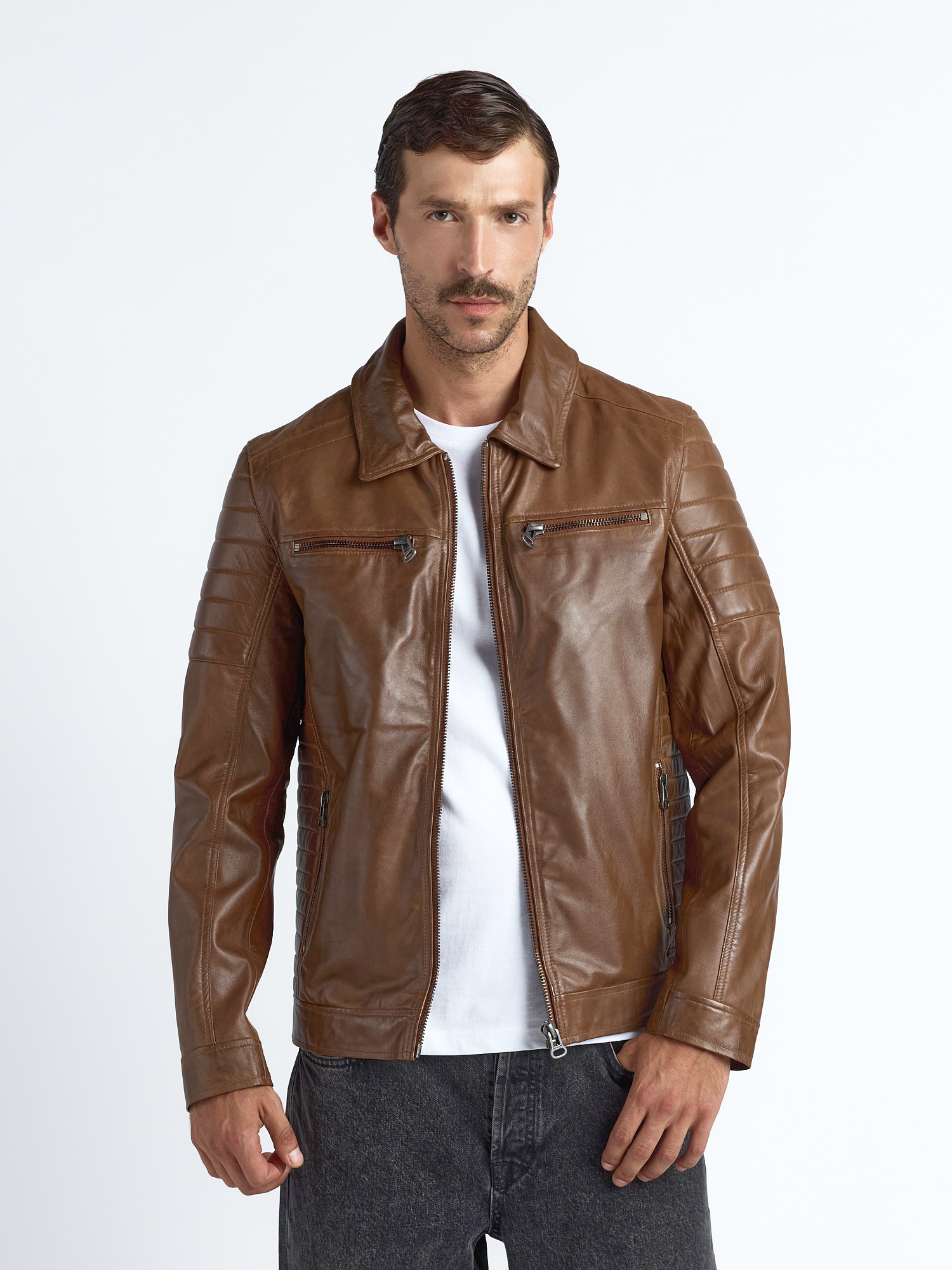 Maze Lederjacke "William" günstig online kaufen