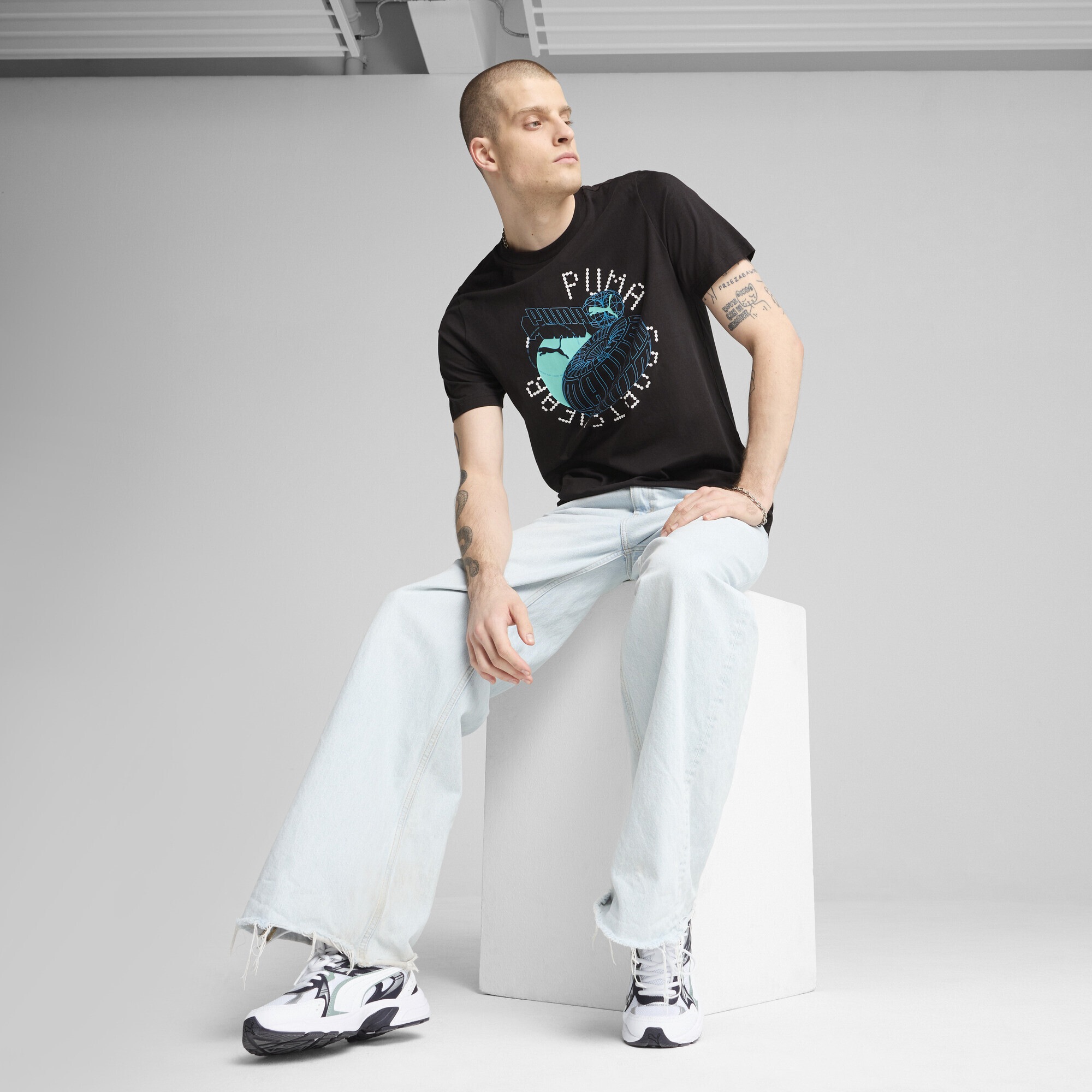 PUMA T-Shirt »Graphics Execution T-Shirt Herren«