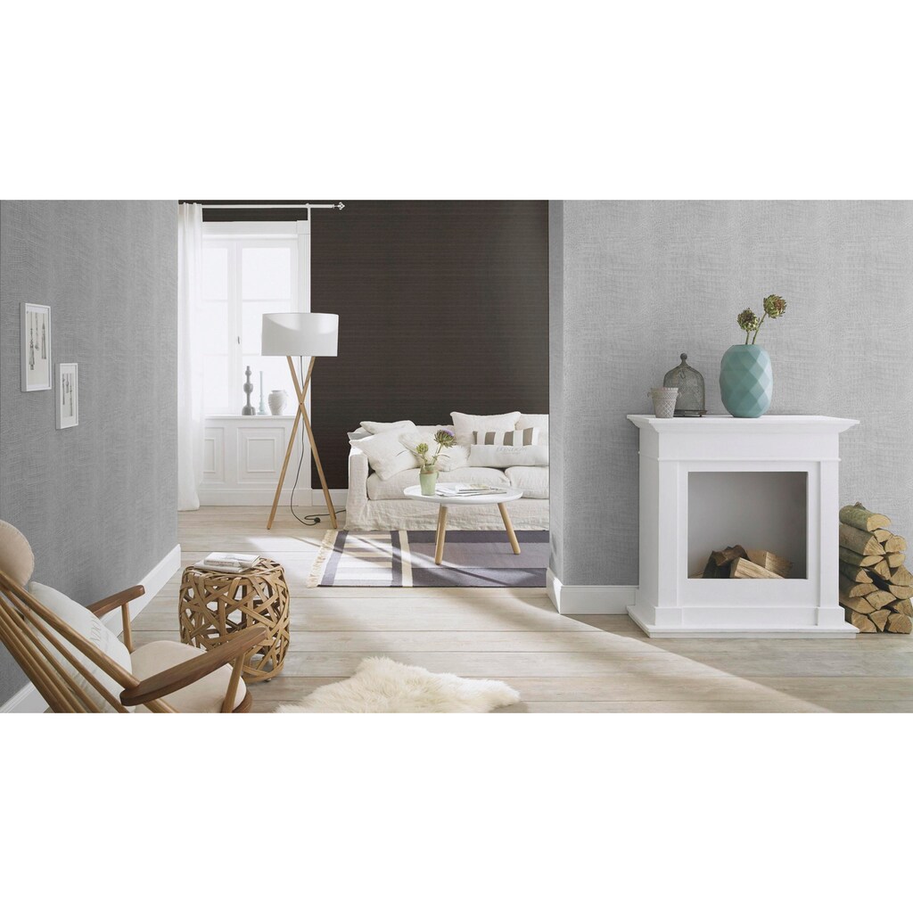 Marken Rasch Rasch Vinyltapete »Mandalay«, uni-Strukturmuster Marken Rasch Rasch Vinyltapete »Mandalay«, uni-Strukturmuster