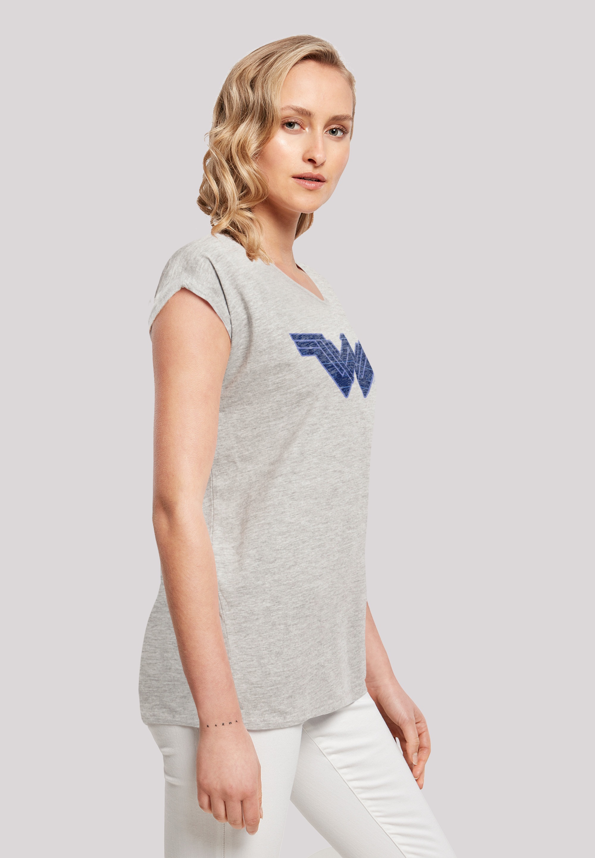 F4NT4STIC T-Shirt »DC Comics Wonder Woman Pattern Fill Logo«, Print
