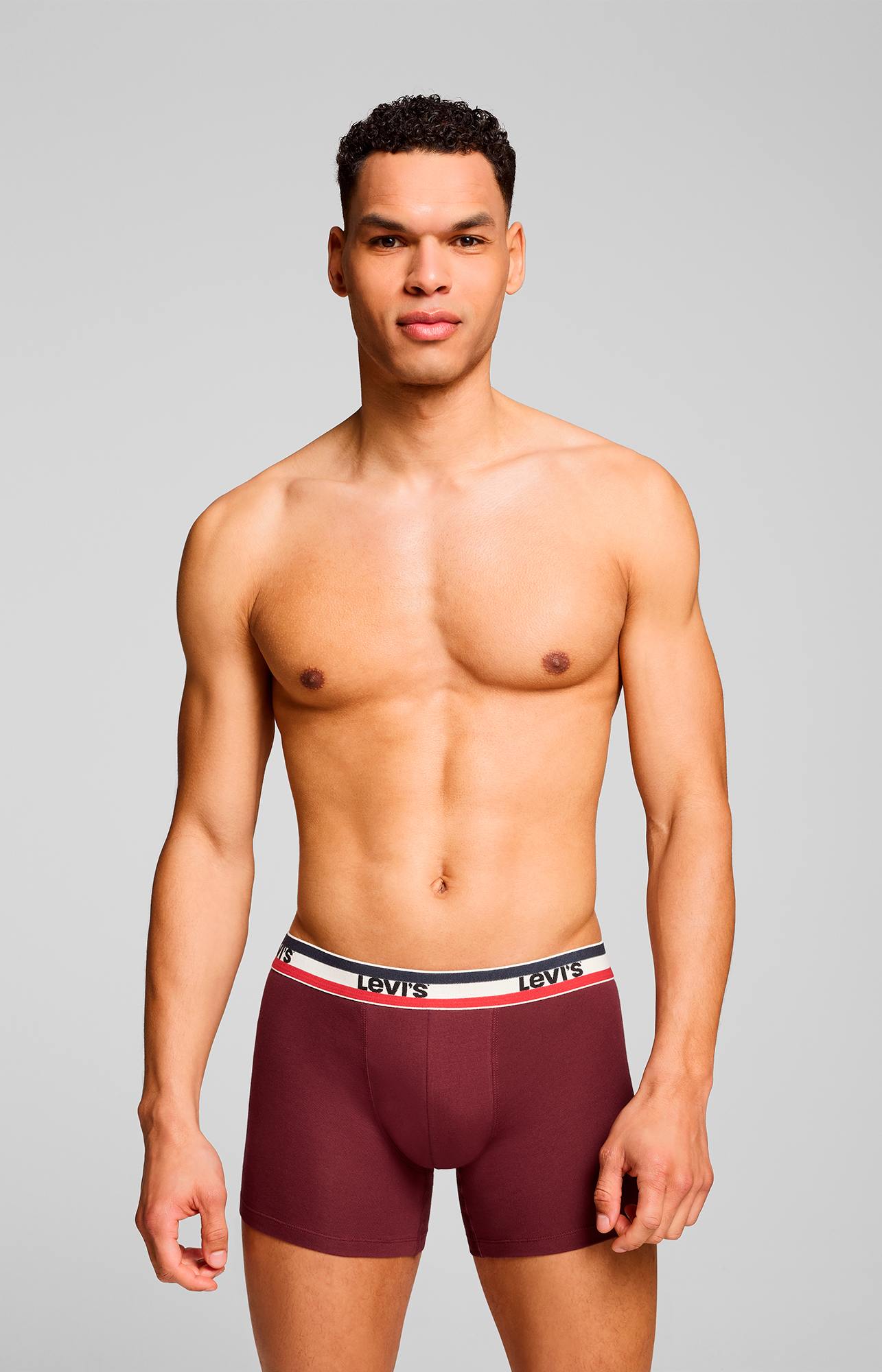 Levis Boxershorts "LEVIS MEN SPRTSWR LOGO BOXER BRIEF 3P", 3er Packer Packu günstig online kaufen