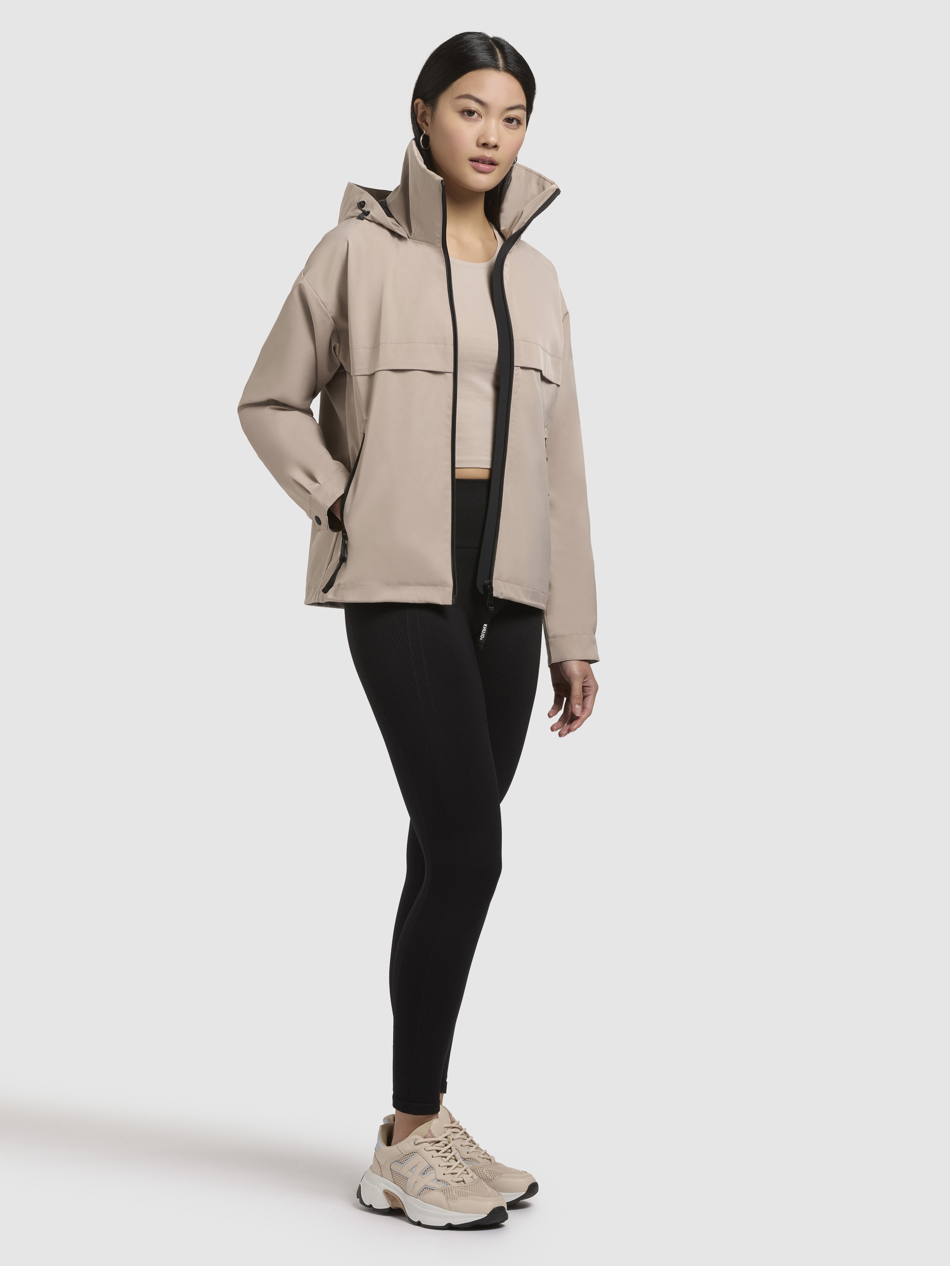 khujo Anorak »RAIBE«, mit Kapuze