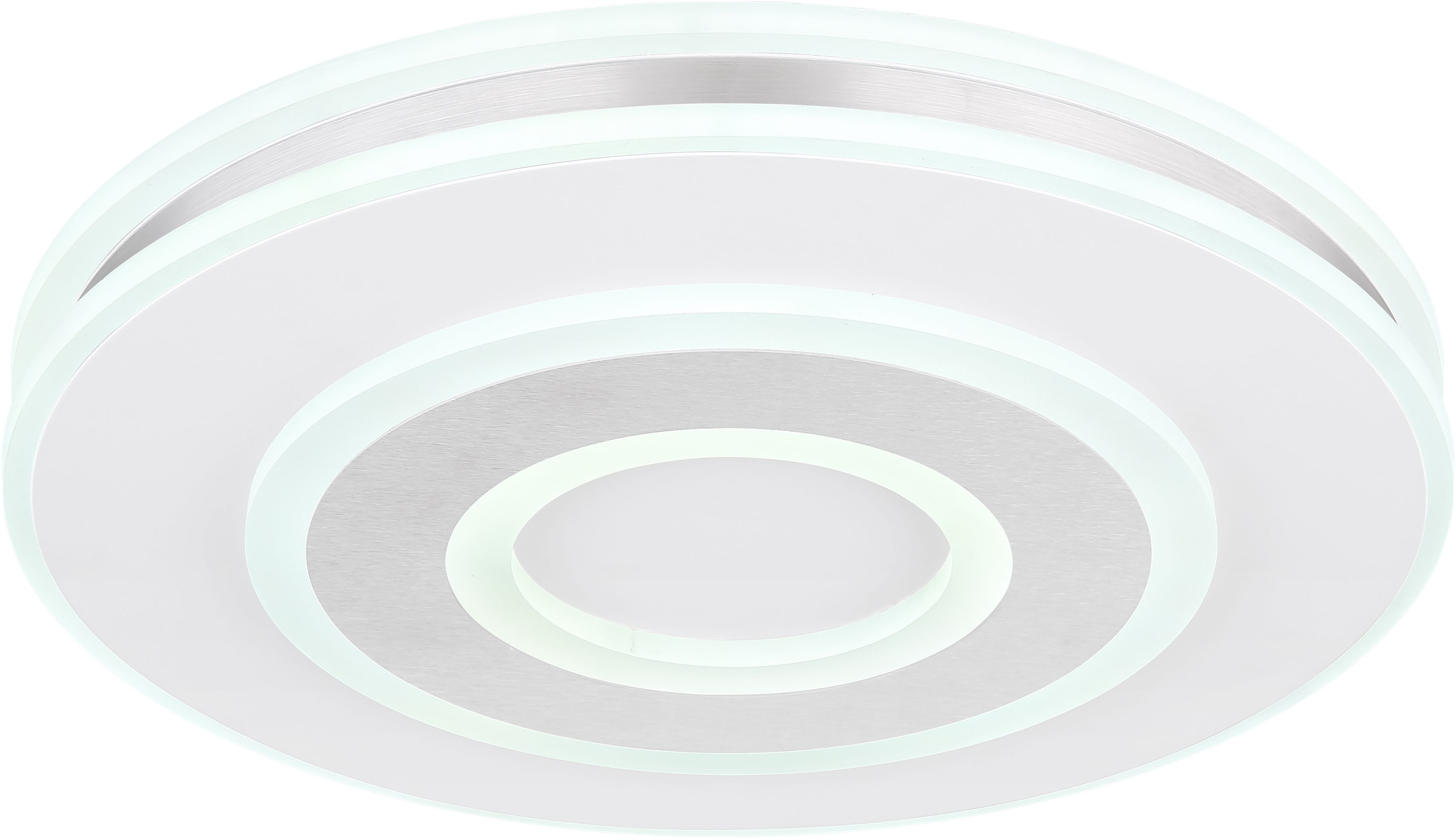 GLOBO LIGHTING LED Deckenleuchte »MARU«, Leuchtmittel LED-Modul | LED fest integriert, Deckenlampe/rund/Wohnzimmer/Schlafzimmer/elegant