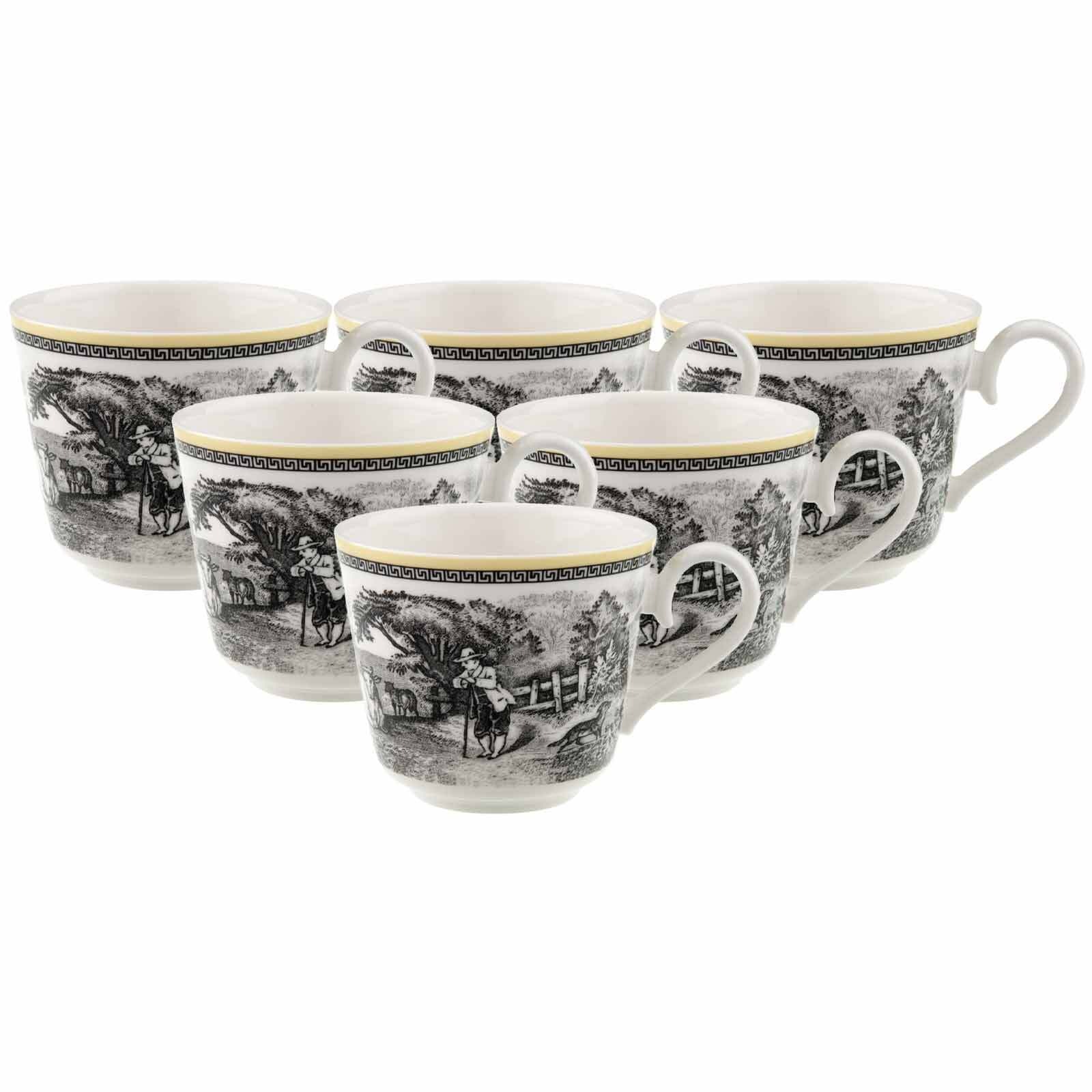 Villeroy & Boch Becher "Frühstückstassen Audun Ferme 350 ml 6er Set bunt" günstig online kaufen
