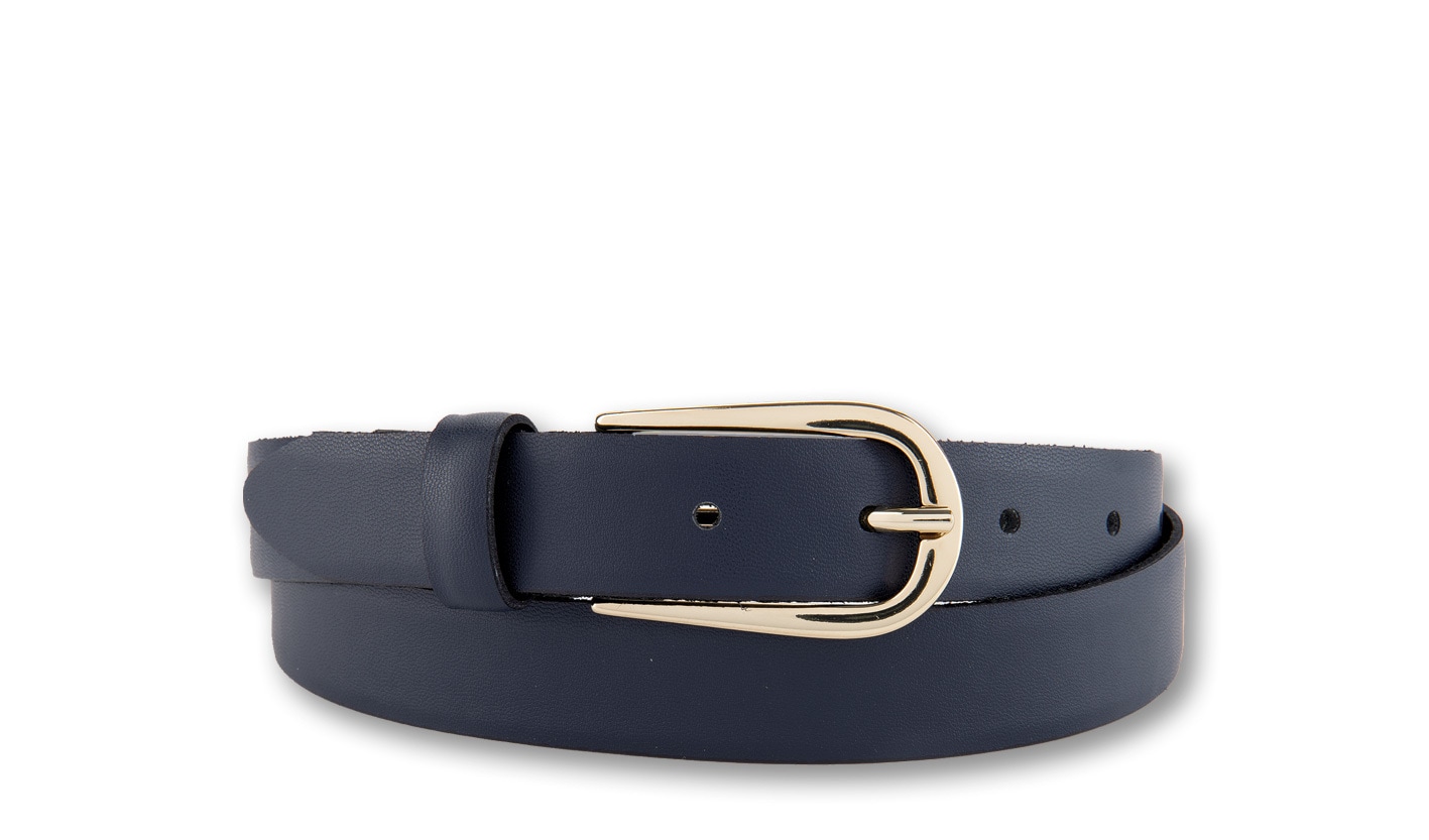 BERND GÖTZ Ledergürtel "Ledergürtel mit elegant schmaler Optik" günstig online kaufen