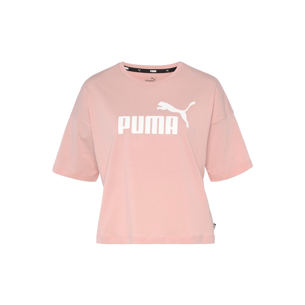 PUMA Crop-Top »ESS CROPPED LOGO TEE«