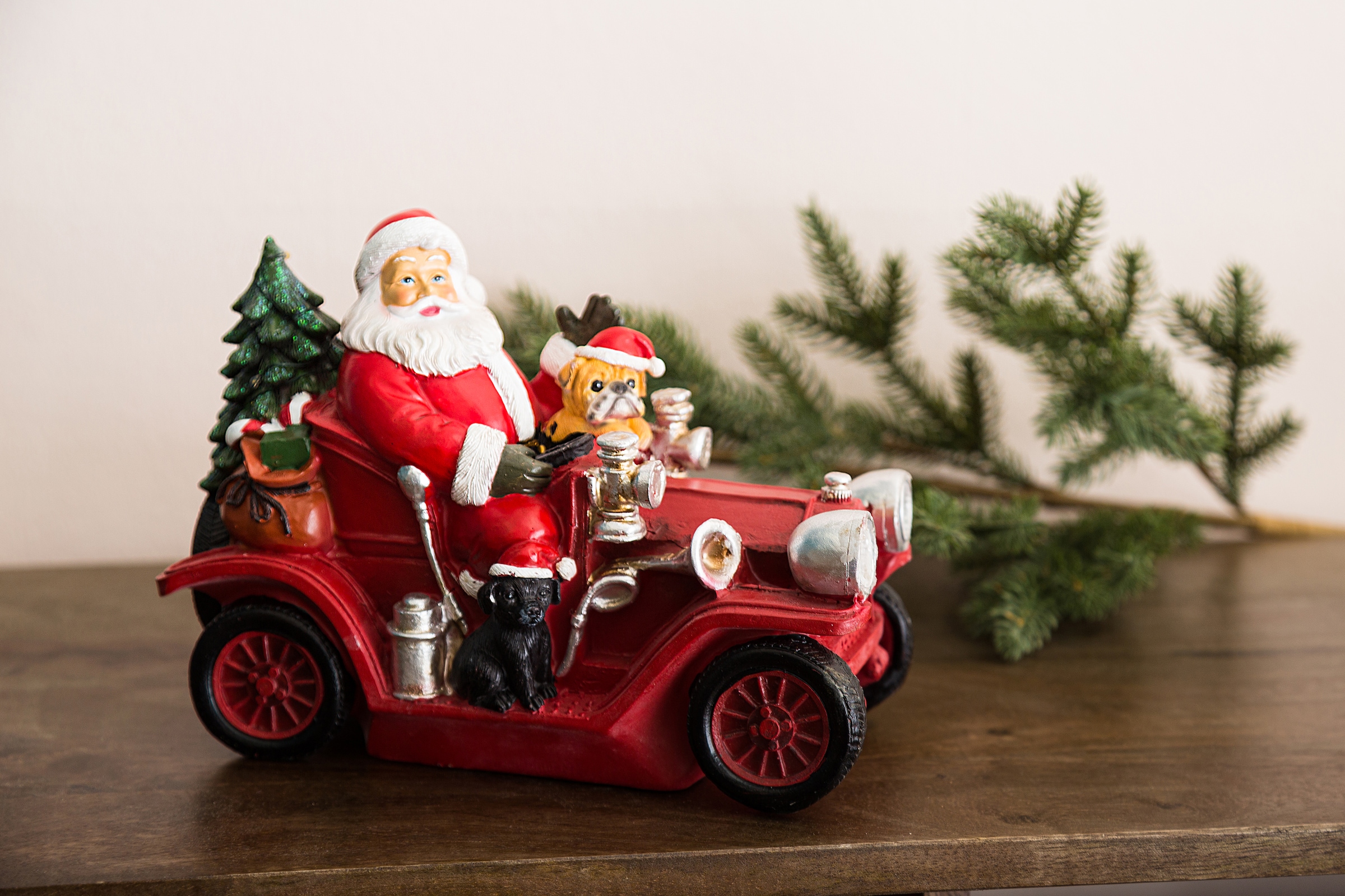 Myflair Möbel & Accessoires bestellen ca. | »Weihnachtsdeko im rot«, Weihnachtsfigur BAUR cm 18 Höhe Auto