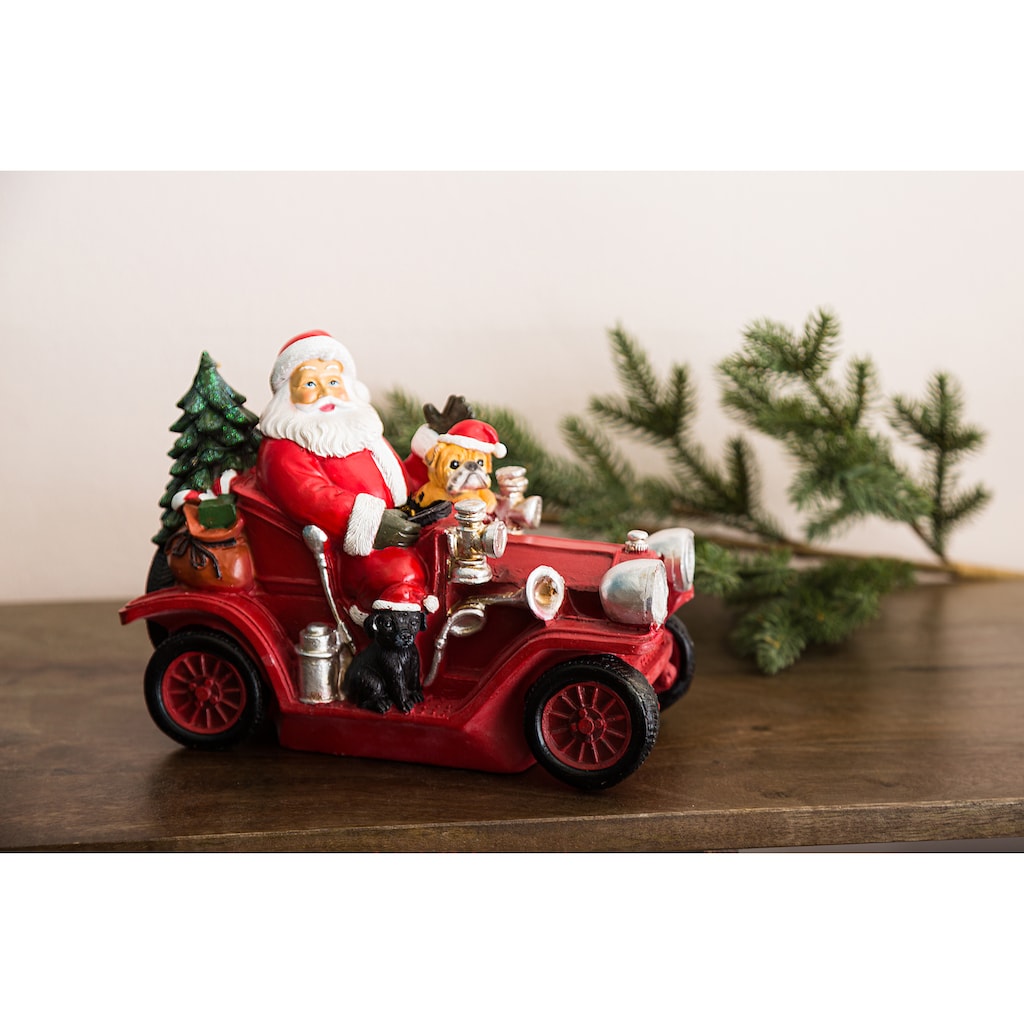 Myflair Möbel & Accessoires Weihnachtsfigur »Weihnachtsdeko rot«