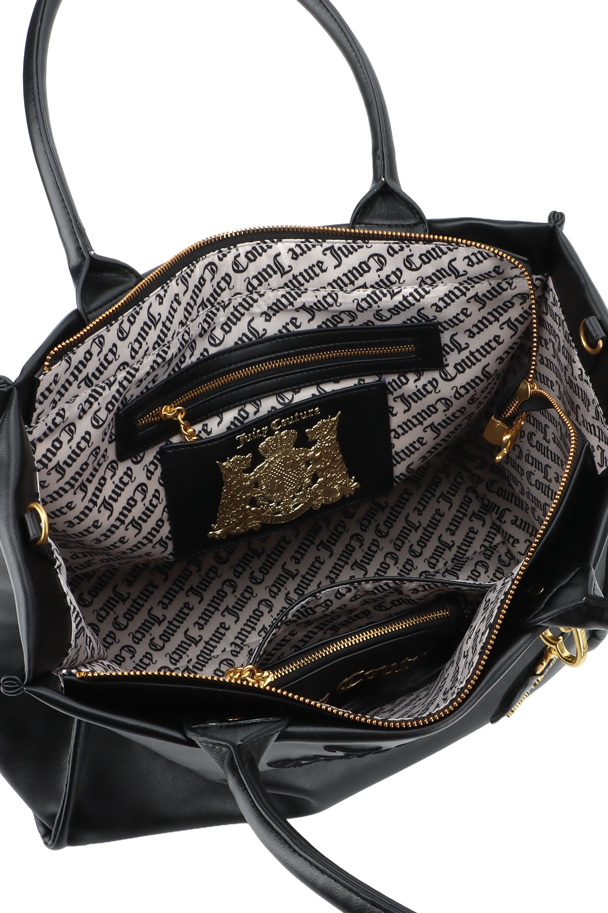 Juicy Couture Tragetasche »IRIS SMOOTH LARGE SHOPPING. Damen« Tragetasche Damen, Shopper, Einkaufstasche, Fashion, Lifestyle, Sale
