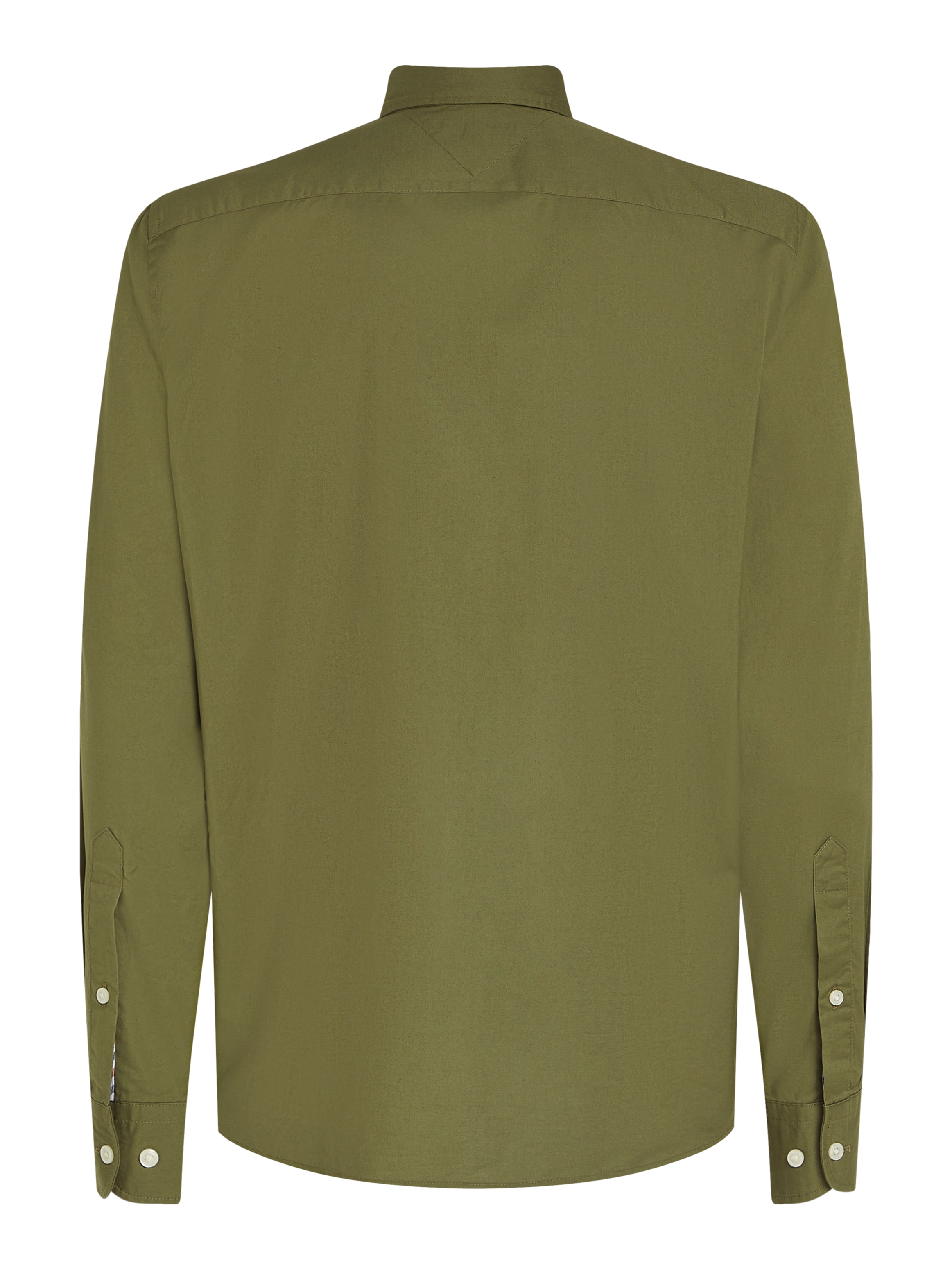 Tommy Hilfiger Langarmhemd »FLEX POPLIN RF SHIRT«, mit Tommy Hilfiger Labelschild innen an der Knopfleiste