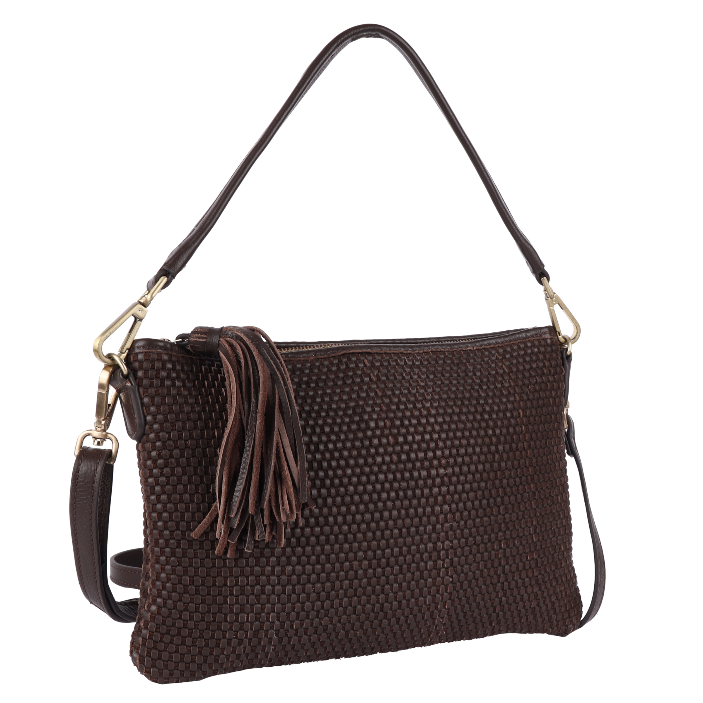 HARBOUR 2nd Clutch »Ivellina« Damen Handtasche, Umhängetasche, Schultertasche mit modischen Fransen