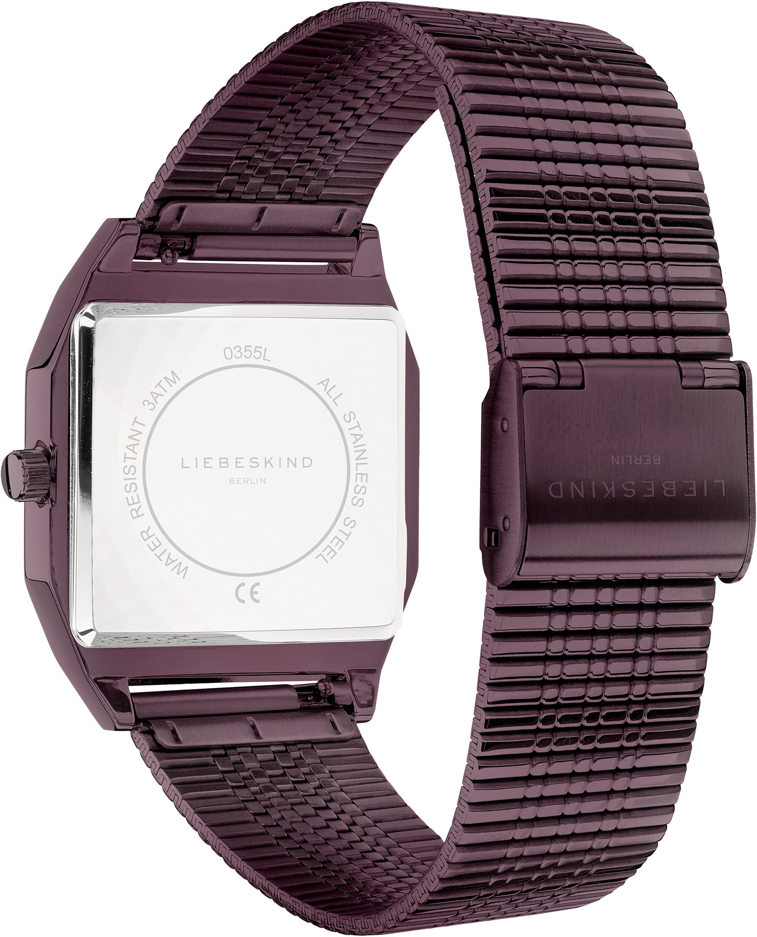 Liebeskind Berlin Quarzuhr »LT-0355-MQ« Armbanduhr, Damenuhr, analog, Edelstahlband