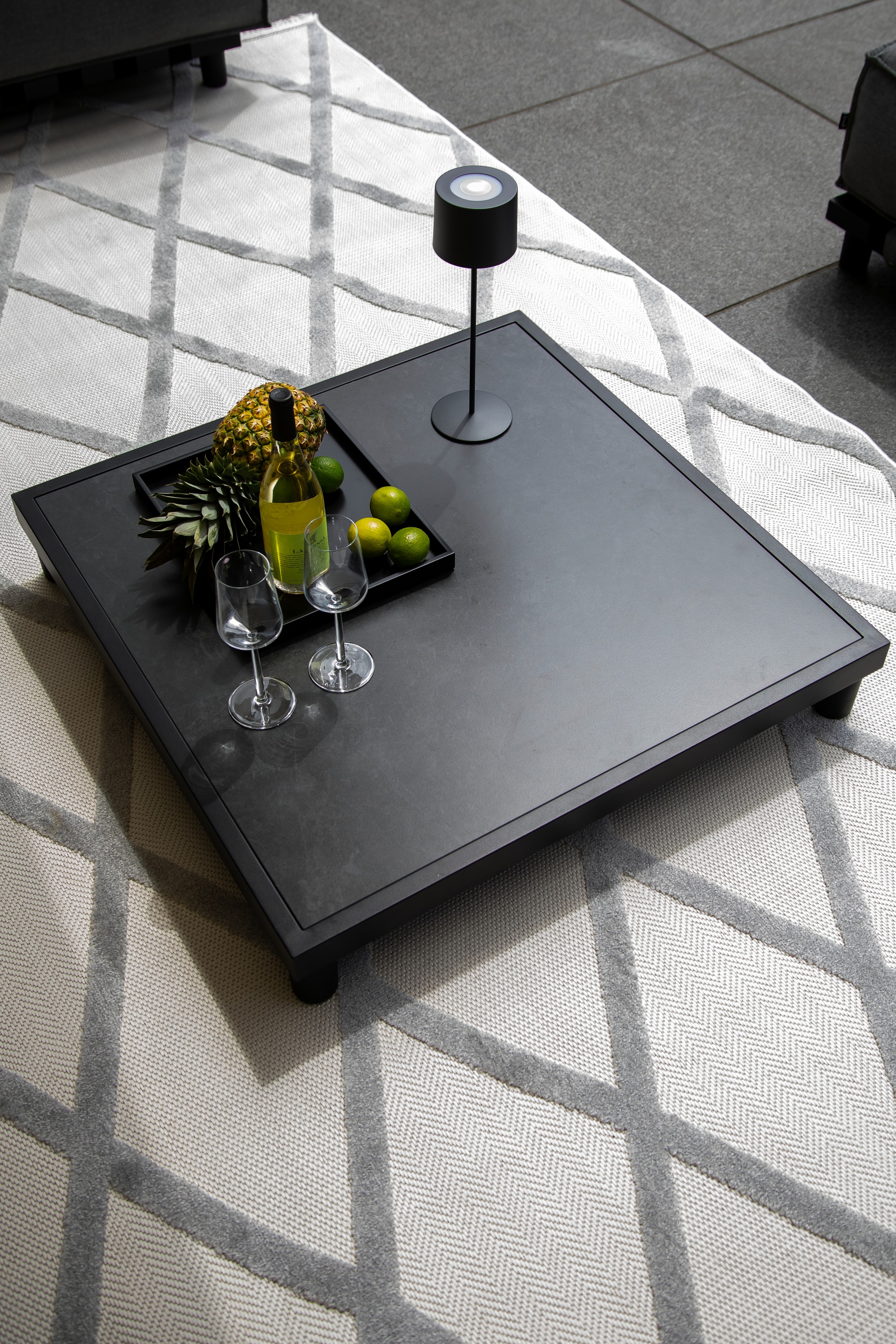 SCHÖNER WOHNEN-Kollektion Teppich »Summer 6352« rechteckig 6 mm Höhe In- und Outdoor geeignet, Hoch Tief Struktur, Robuster Teppich